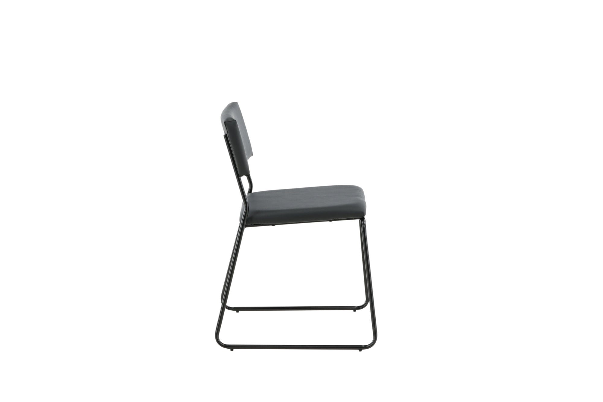 Venture Home Kenth stol 2-pack - Black / Black PU