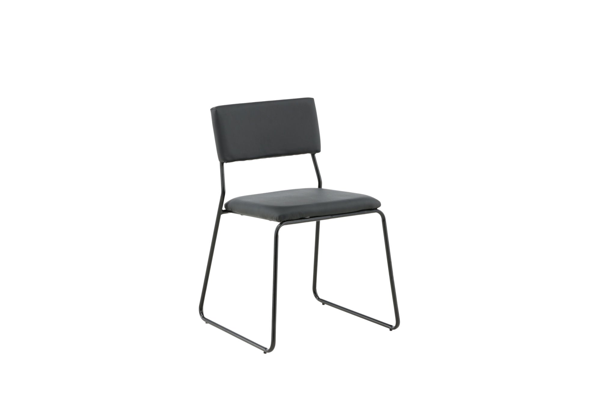 Venture Home Kenth stol 2-pack - Black / Black PU