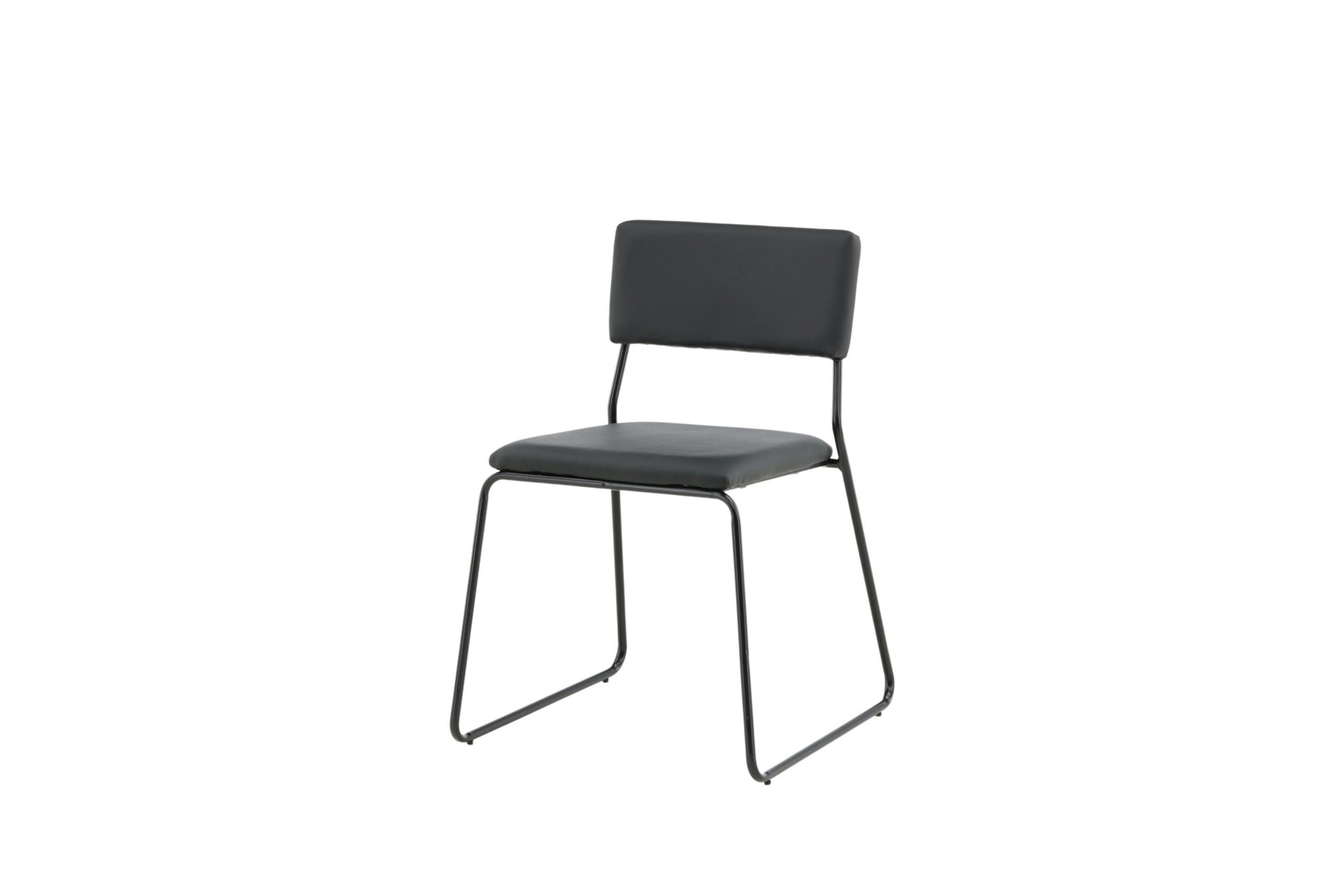 Venture Home Kenth stol 2-pack - Black / Black PU