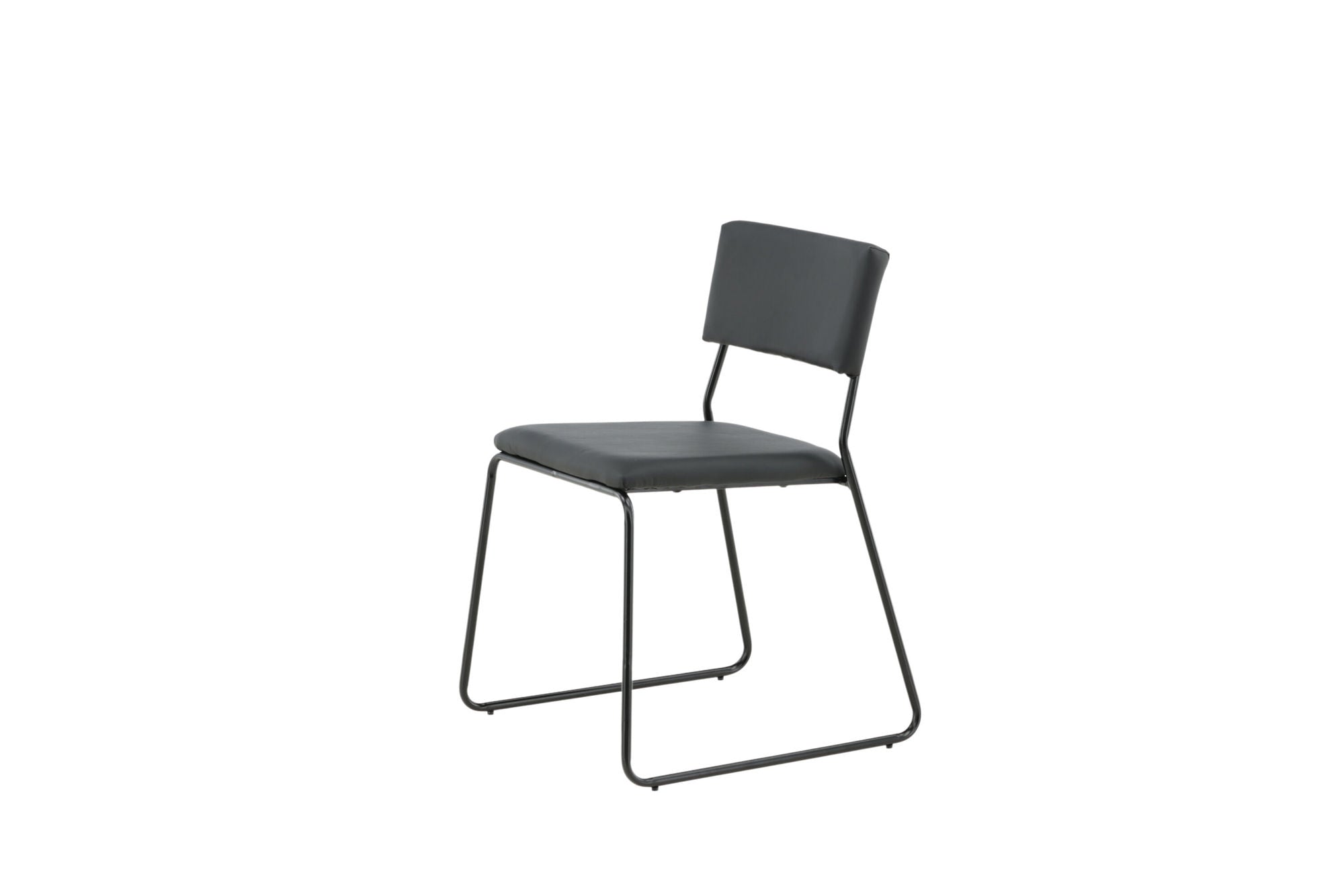 Venture Home Kenth stol 2-pack - Black / Black PU