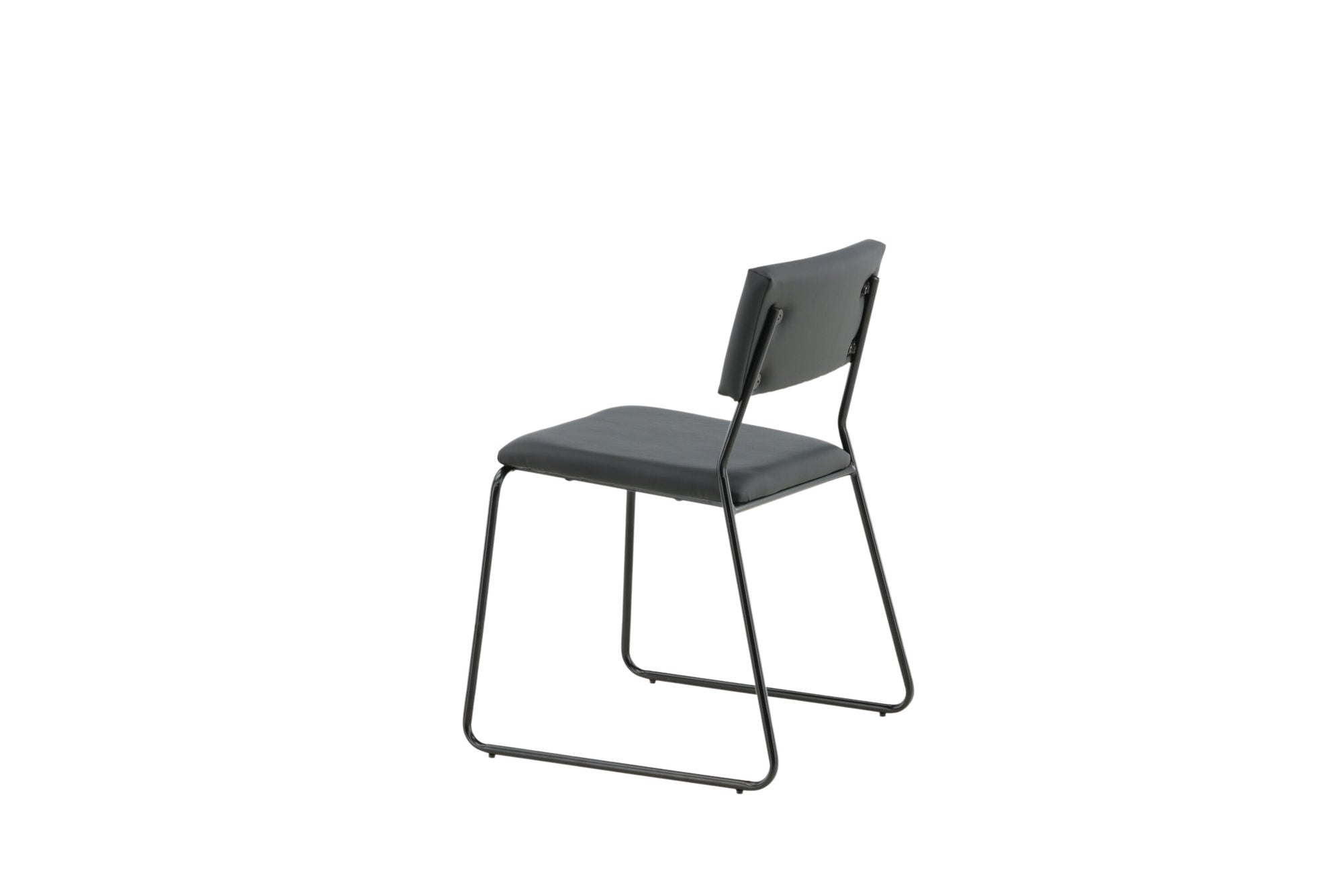 Venture Home Kenth stol 2-pack - Black / Black PU