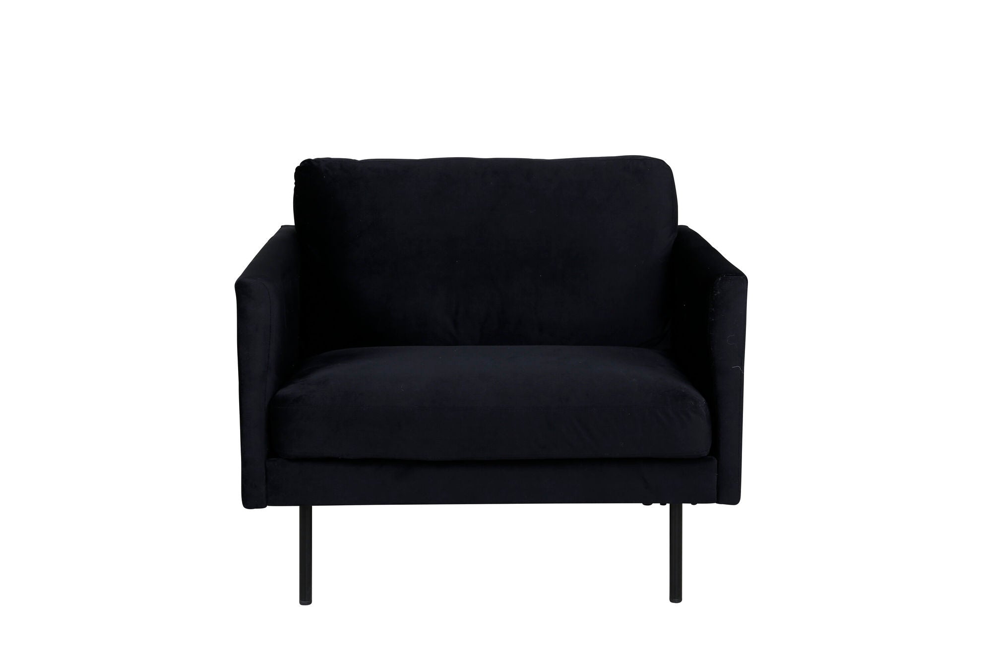 Venture Home Zoom stol - Black / Black Velvet