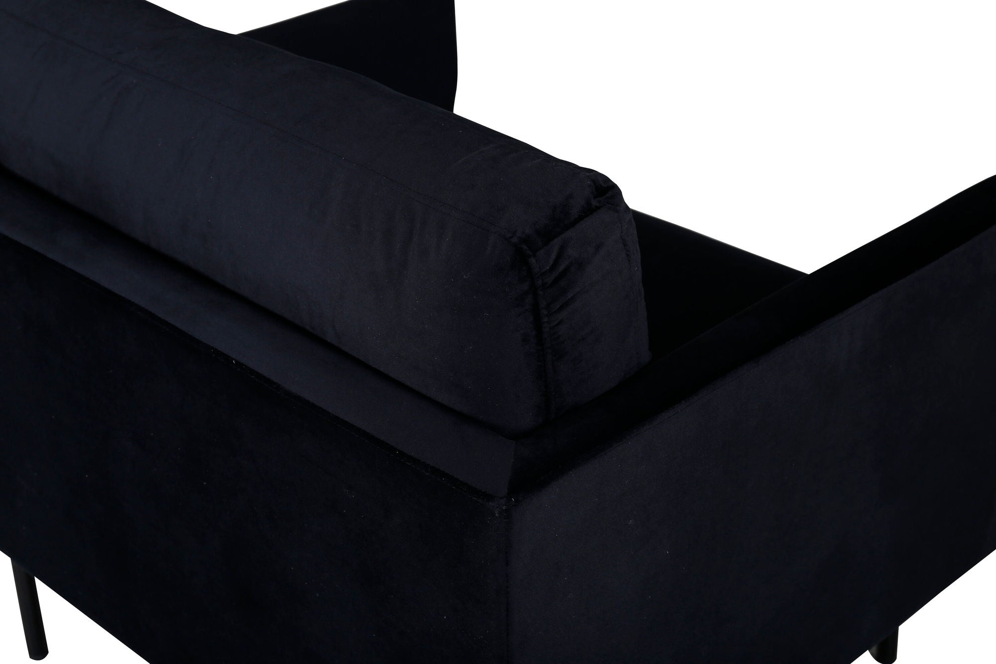 Venture Home Zoom stol - Black / Black Velvet