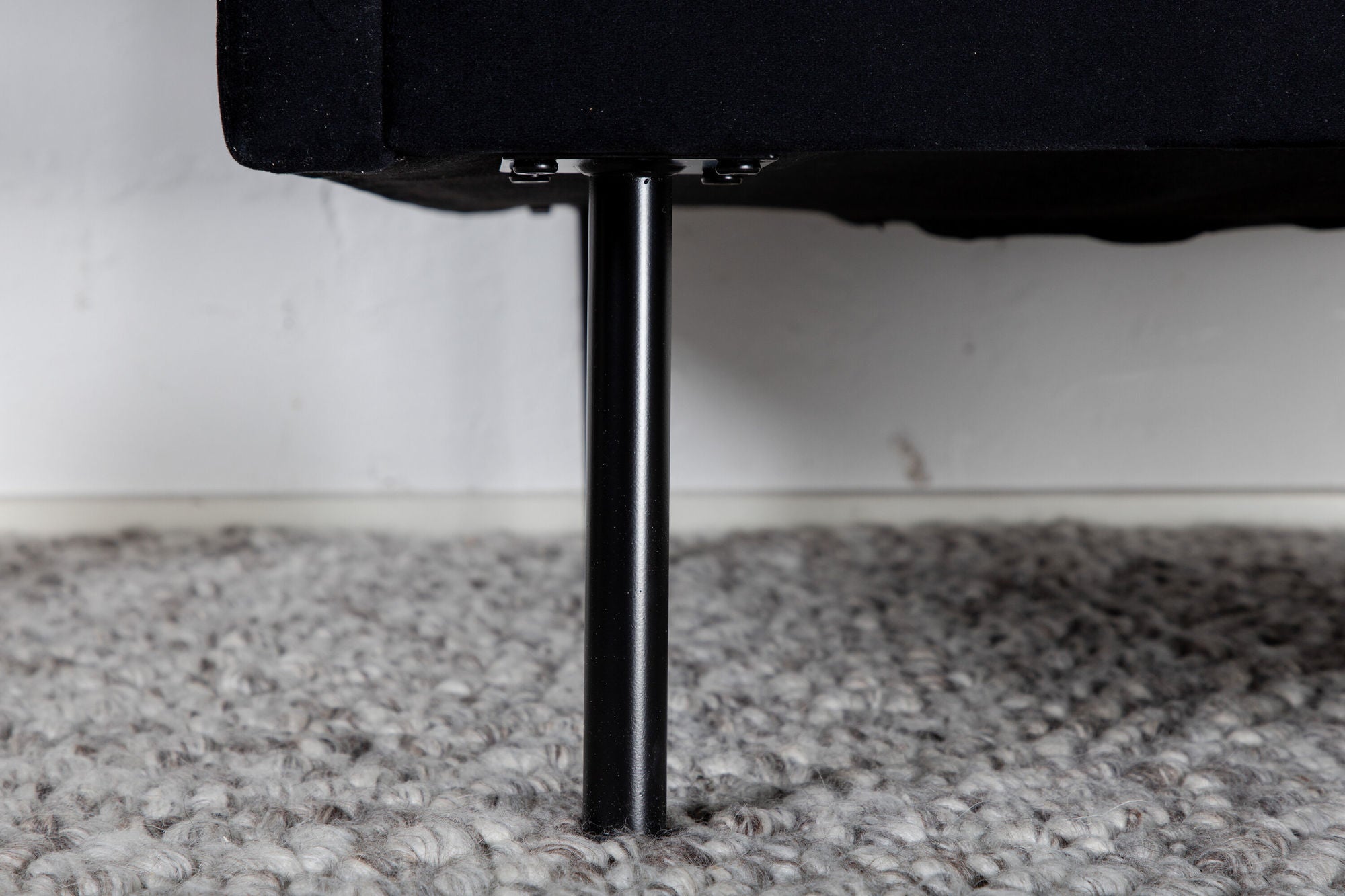Venture Home Zoom stol - Black / Black Velvet