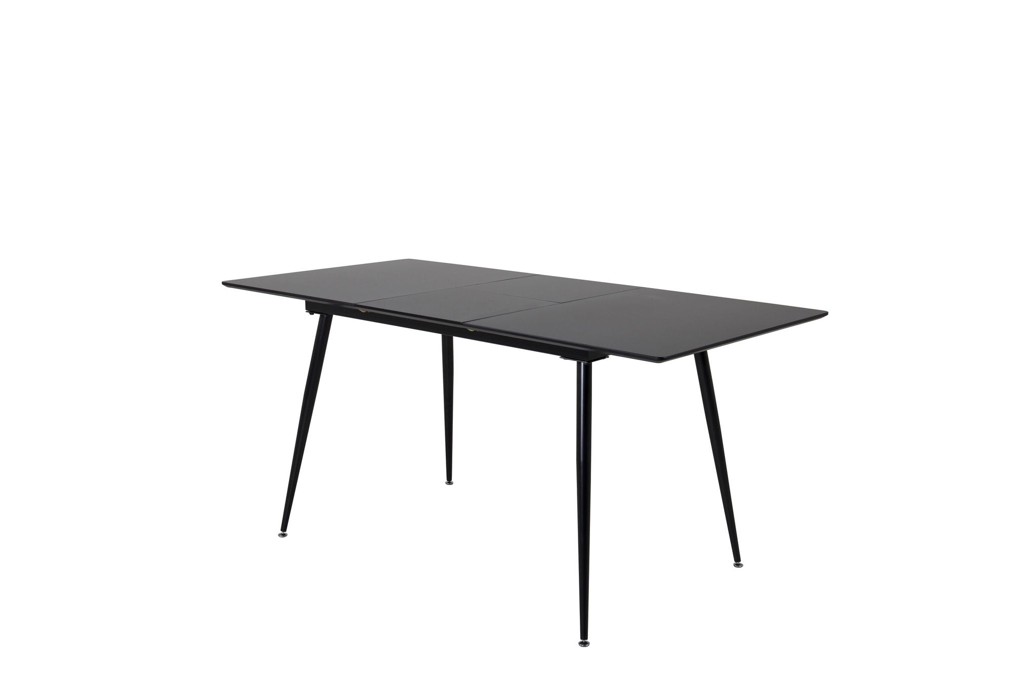 Venture Home Silar Extention bord - Black Melamine / Black Legs