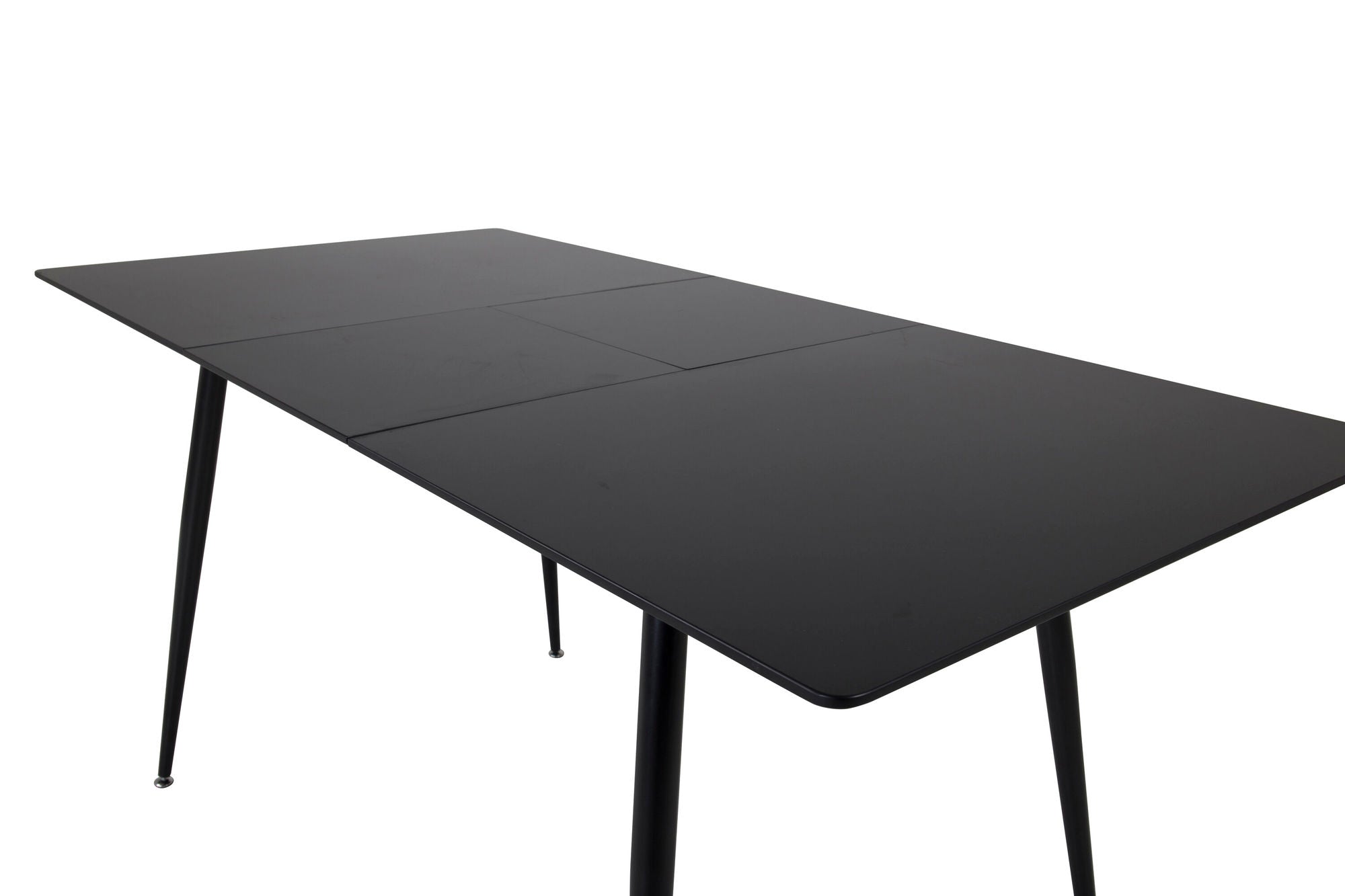 Venture Home Silar Extention bord - Black Melamine / Black Legs