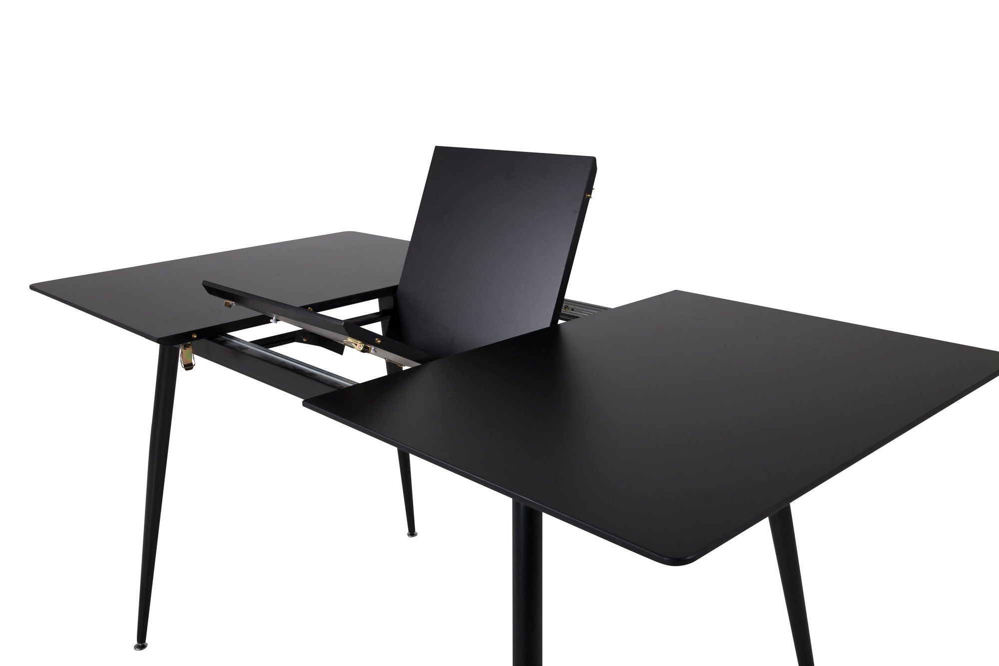 Venture Home Silar Extention bord - Black Melamine / Black Legs