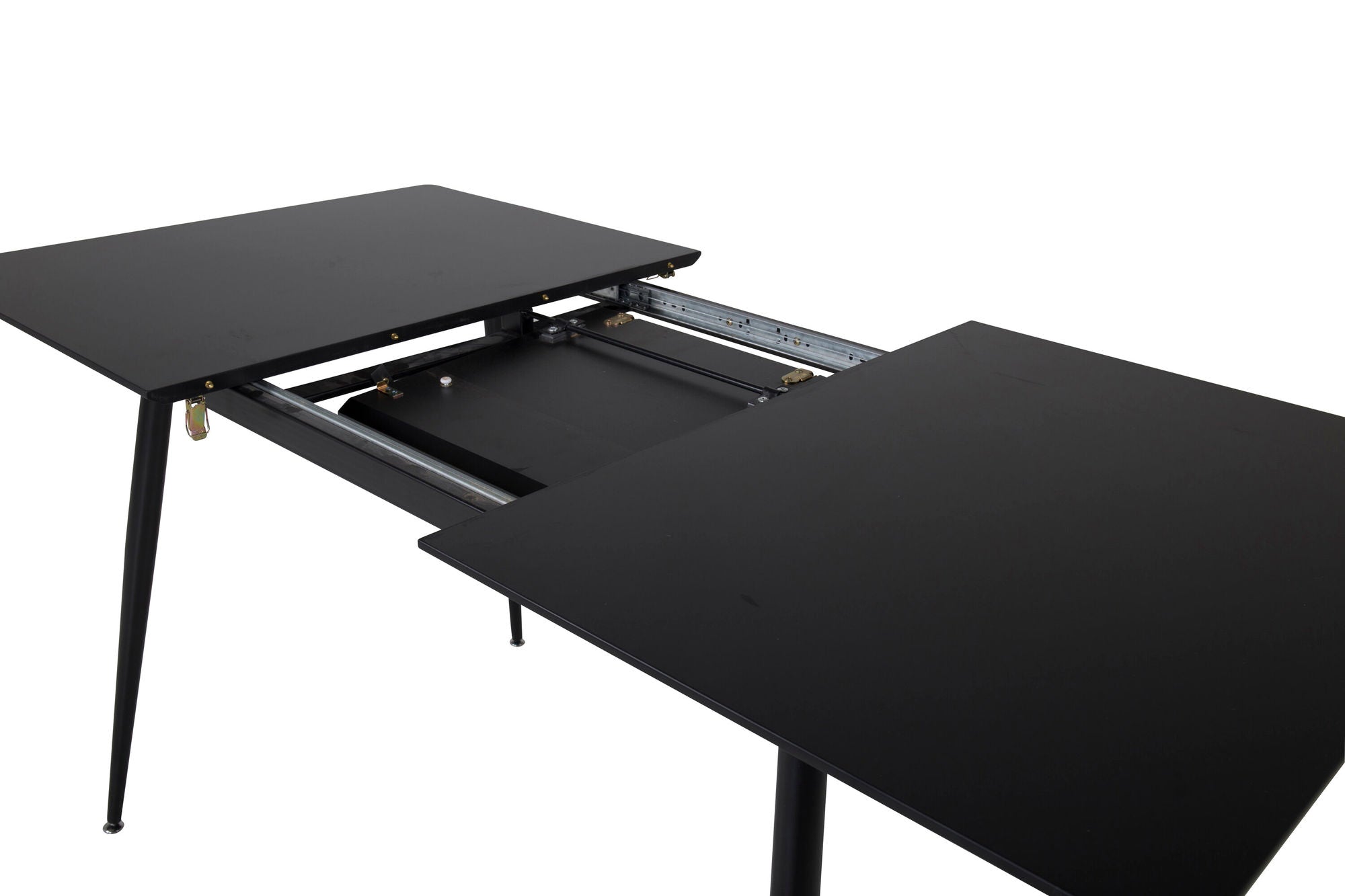 Venture Home Silar Extention bord - Black Melamine / Black Legs
