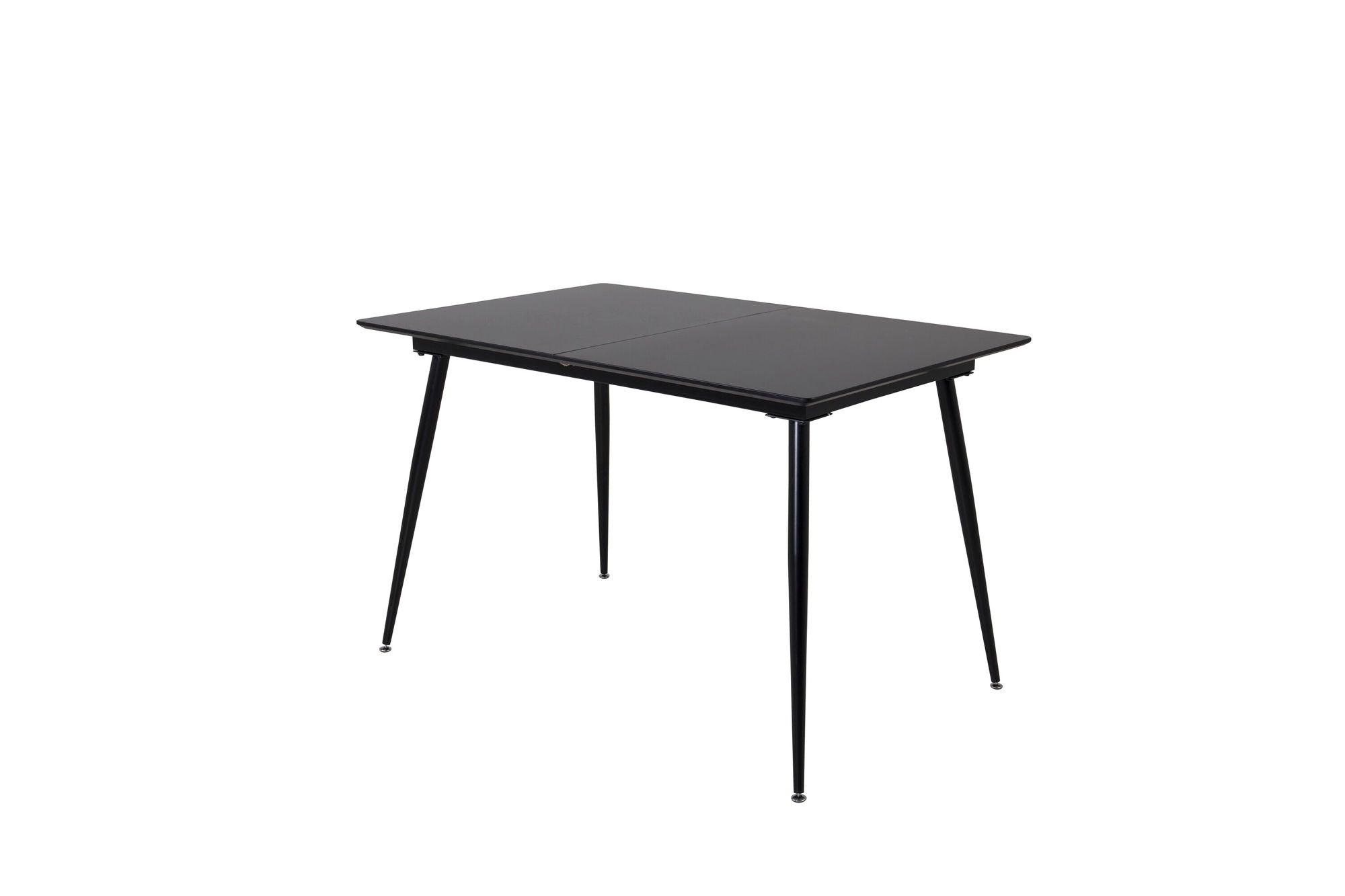 Venture Home Silar Extention bord - Black Melamine / Black Legs