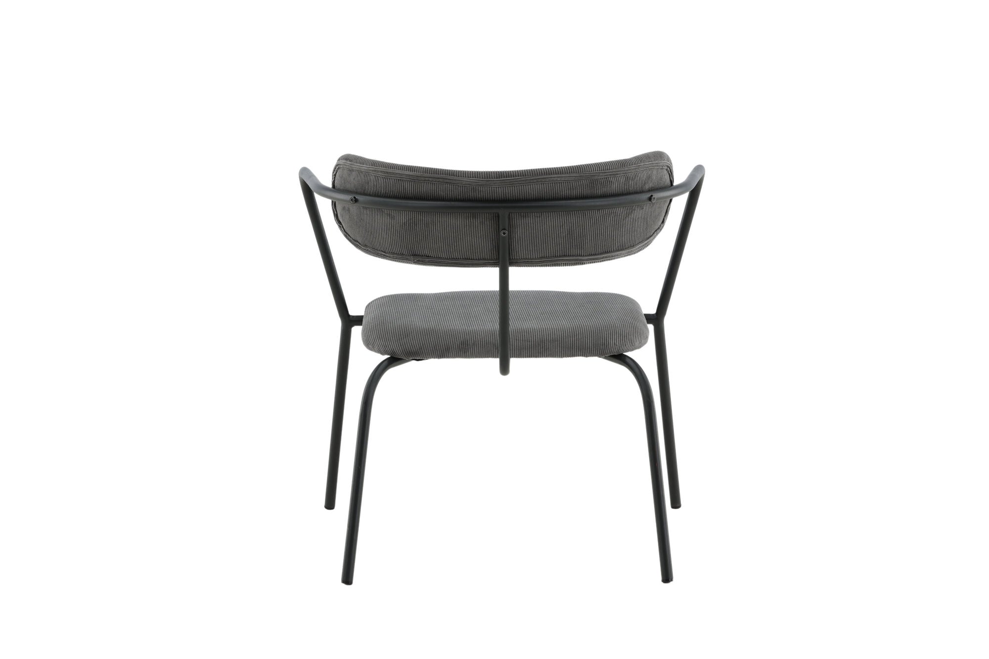 Venture Home Duffy Single Sofa - Black / Grey Corduroy
