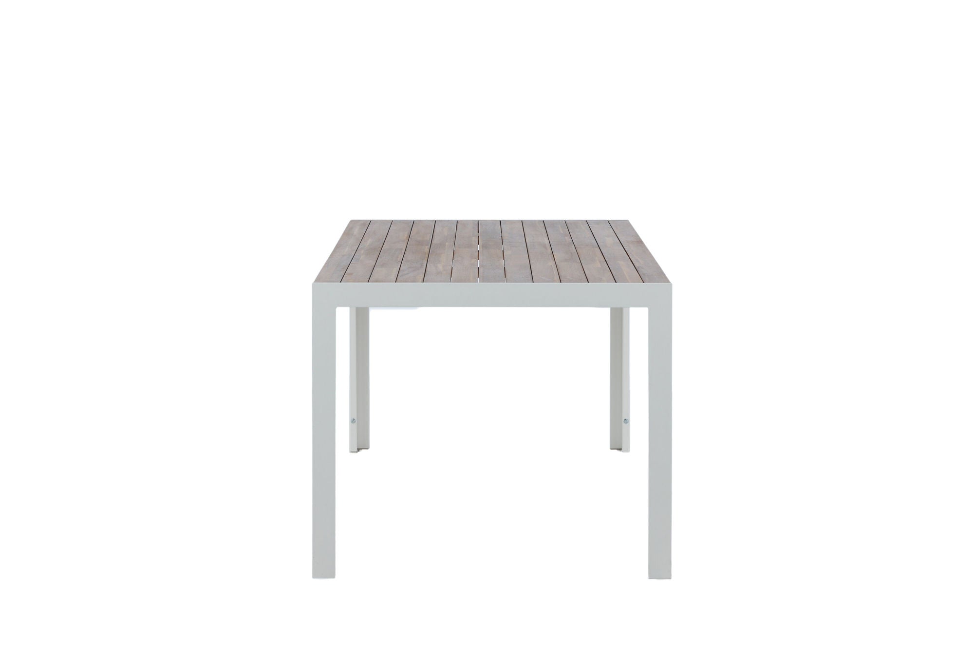 Venture Home Bois spisebord 200*100cm - White Alu / Acacia