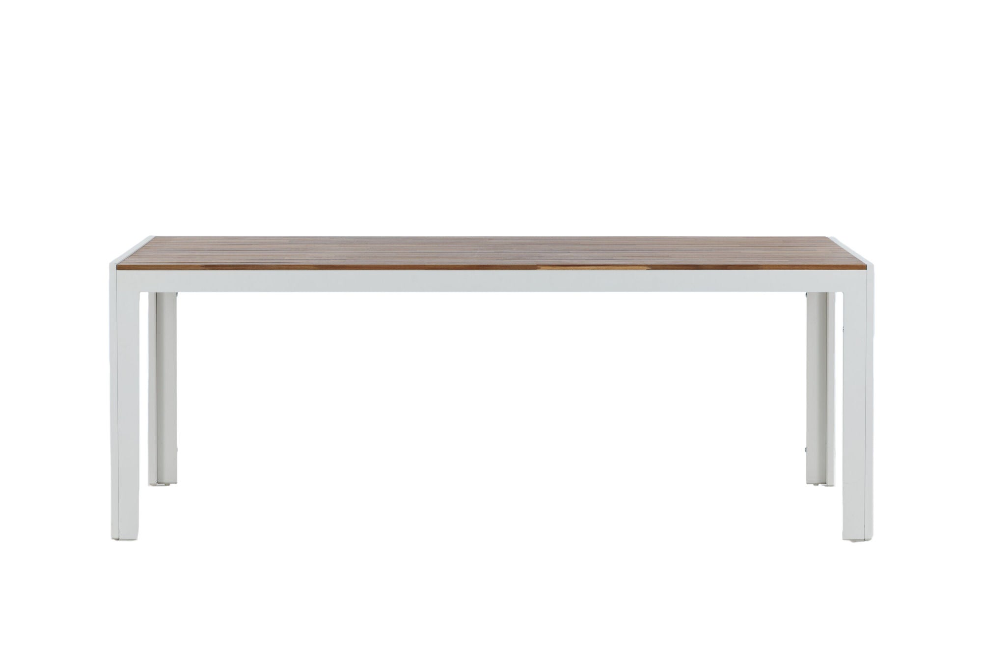 Venture Home Bois spisebord 200*100cm - White Alu / Acacia