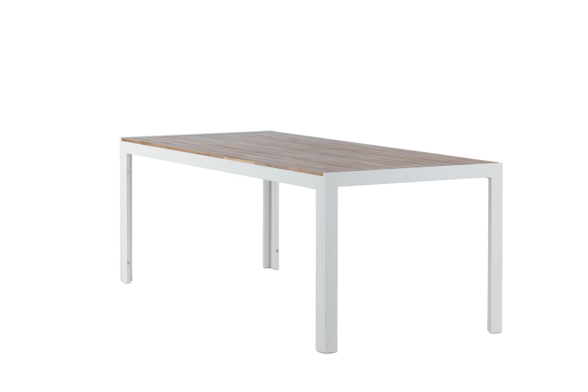 Venture Home Bois spisebord 200*100cm - White Alu / Acacia