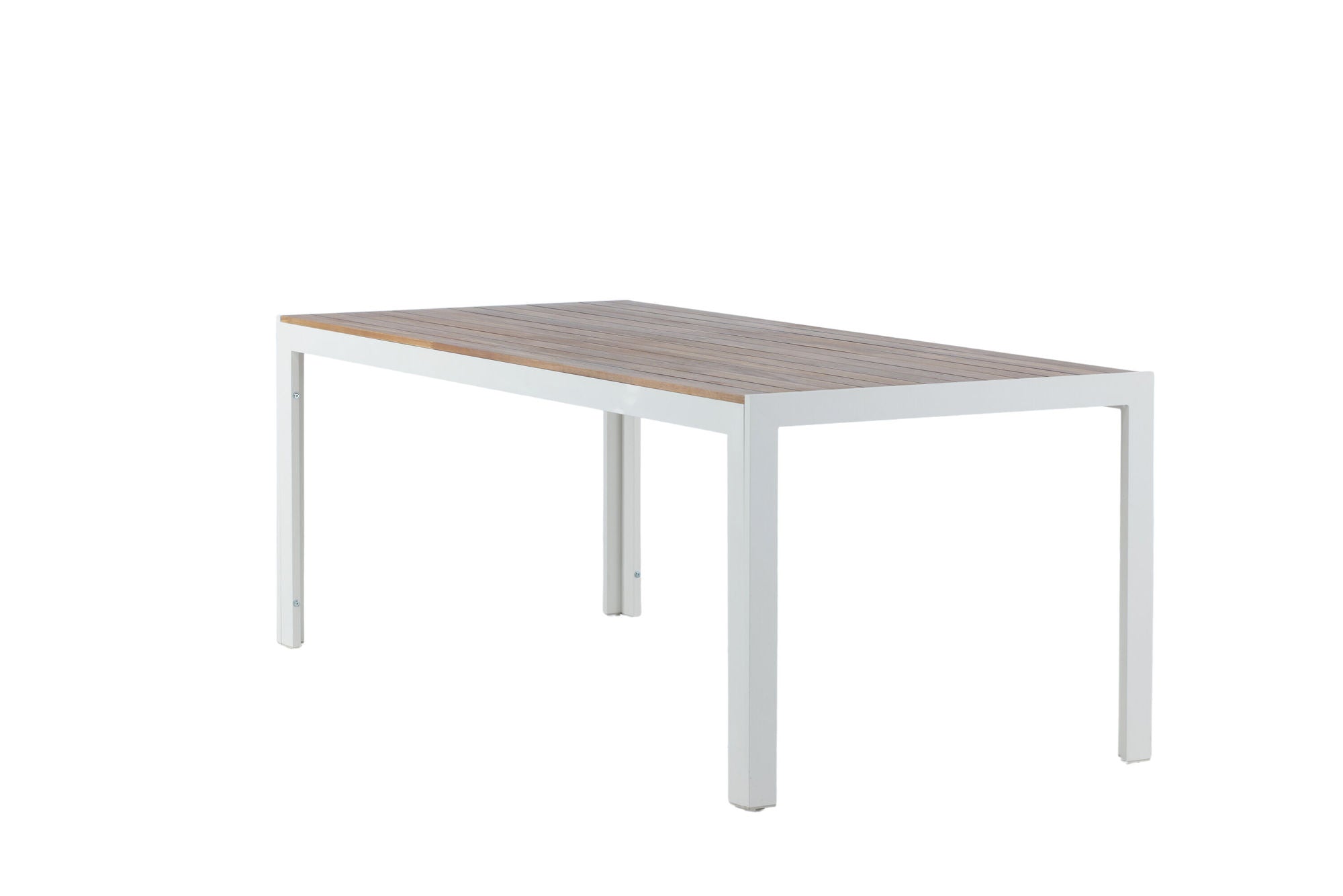 Venture Home Bois spisebord 200*100cm - White Alu / Acacia