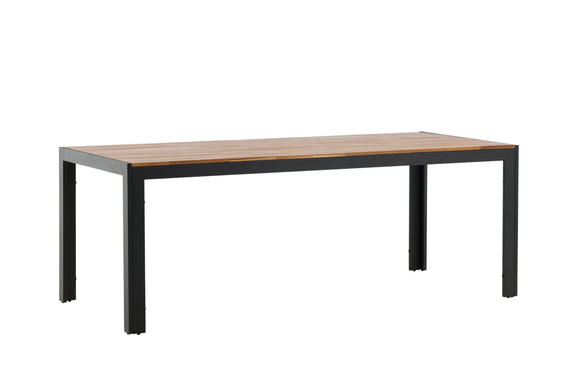 Venture Home Bois spisebord 205*90cm - Black Legs / Acacia