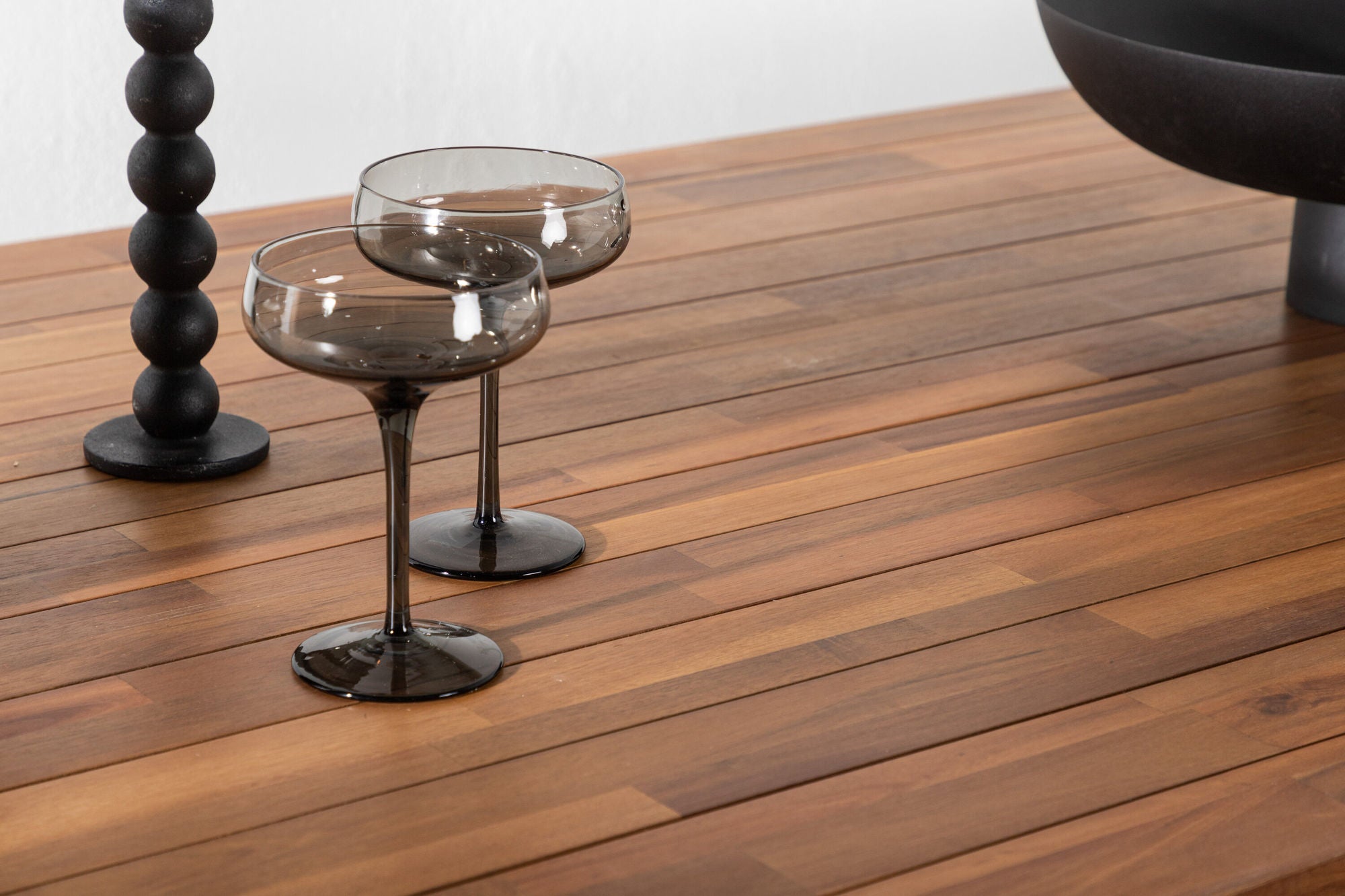 Venture Home Bois spisebord 205*90cm - Black Legs / Acacia