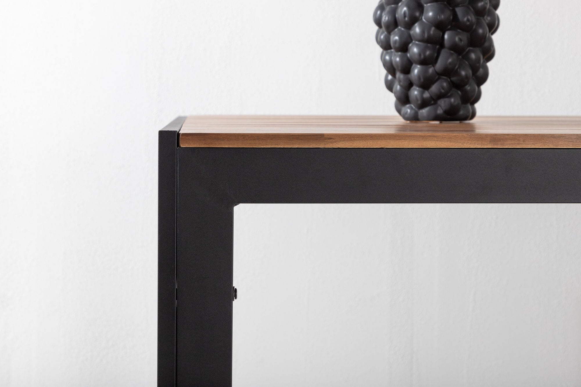 Venture Home Bois spisebord 205*90cm - Black Legs / Acacia