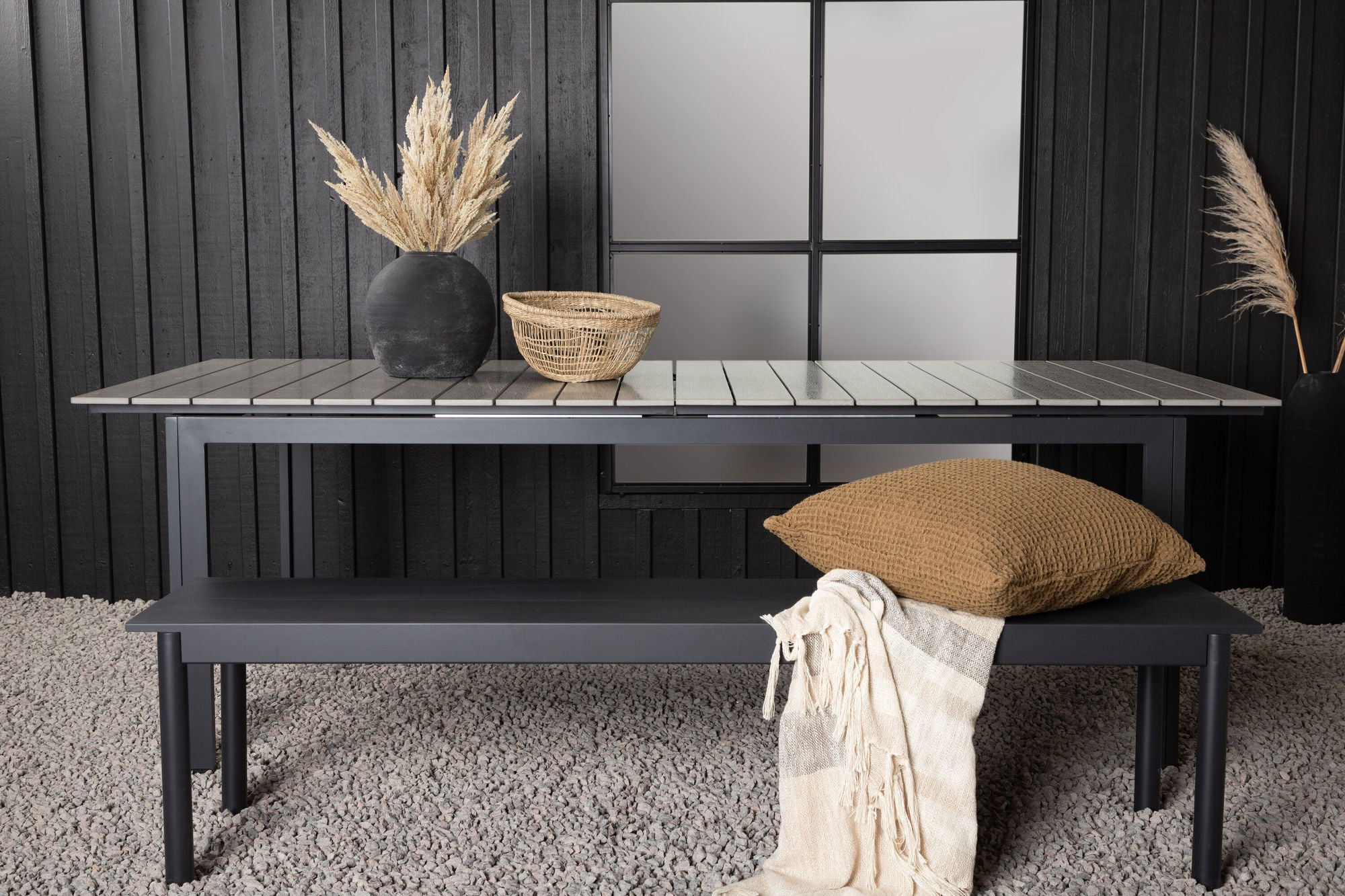 Venture Home Levels bord 229/310 - Black/Grey