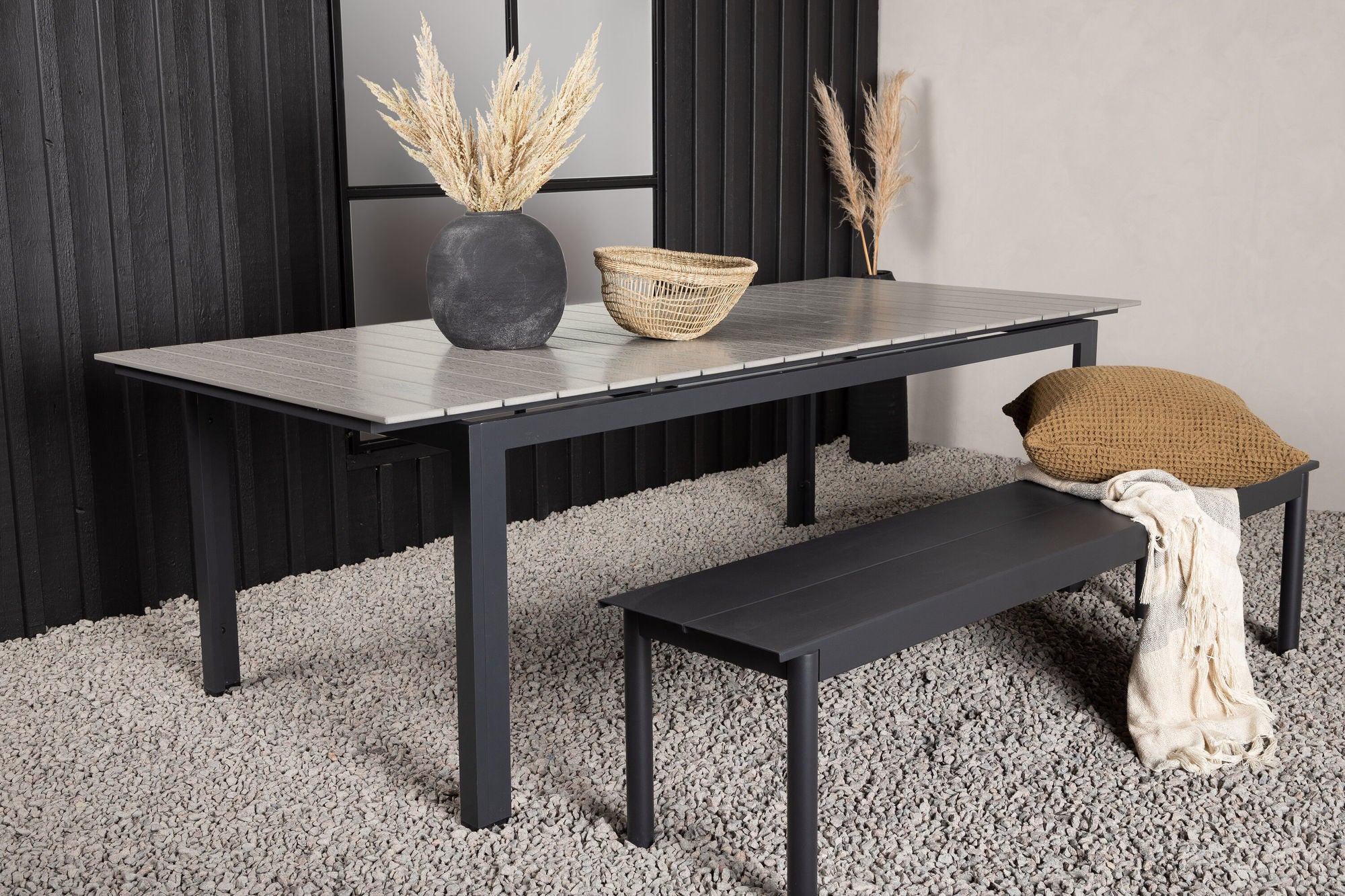Venture Home Levels bord 229/310 - Black/Grey