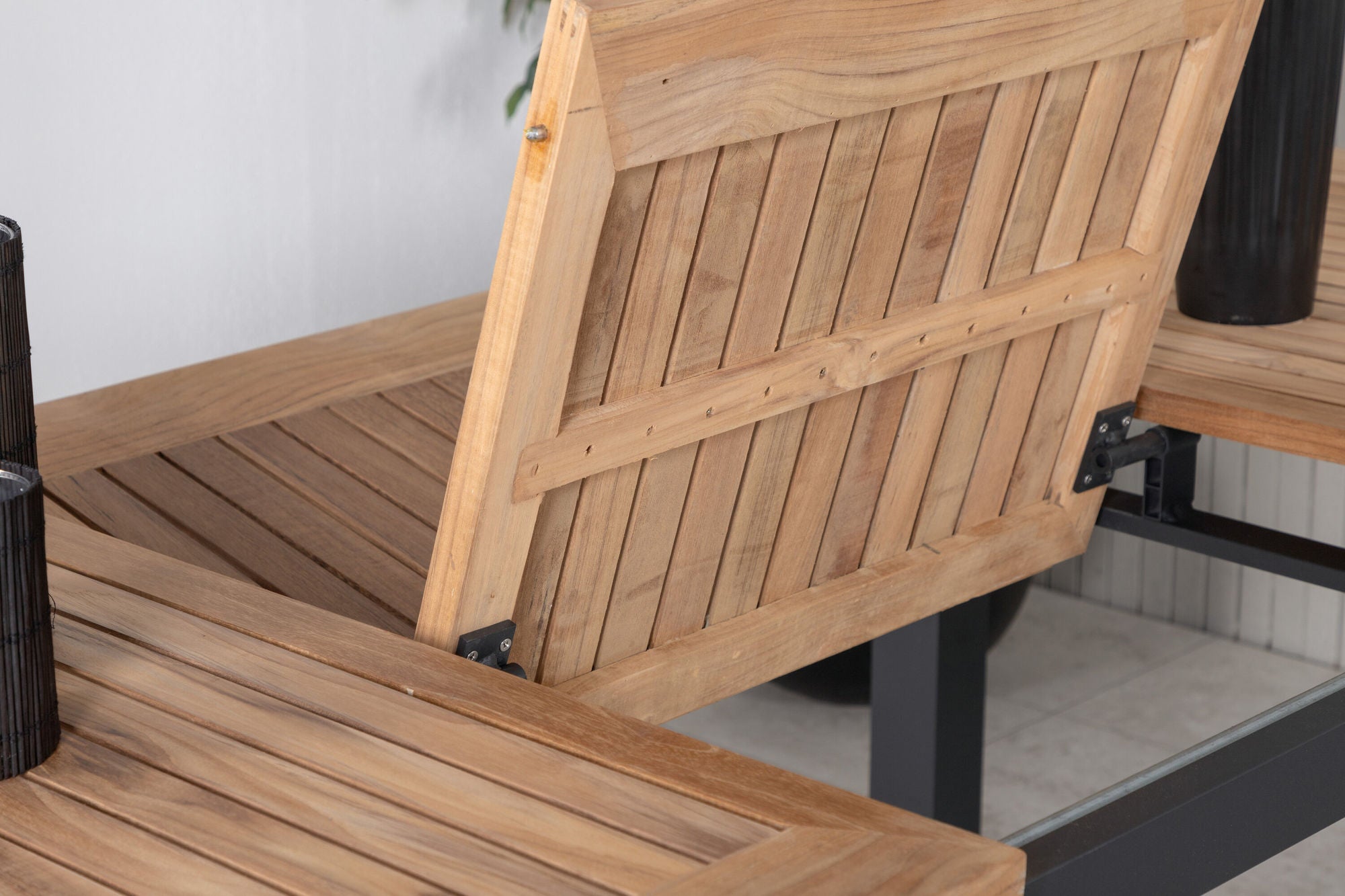 Venture Home Panama bord 152/210 - Black/Teak
