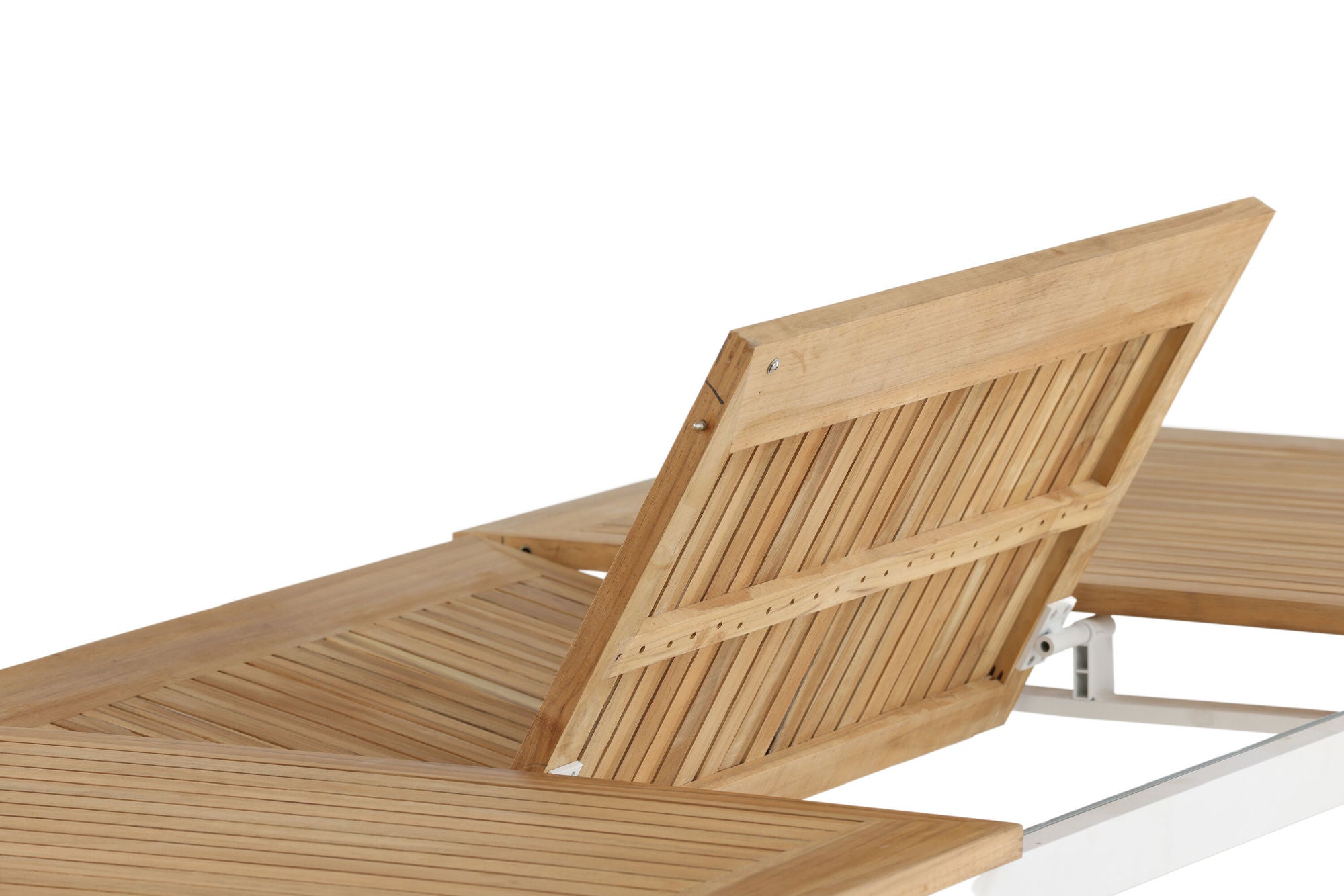 Venture Home Panama bord 160/240 - White/Teak ersätter 6023-550L