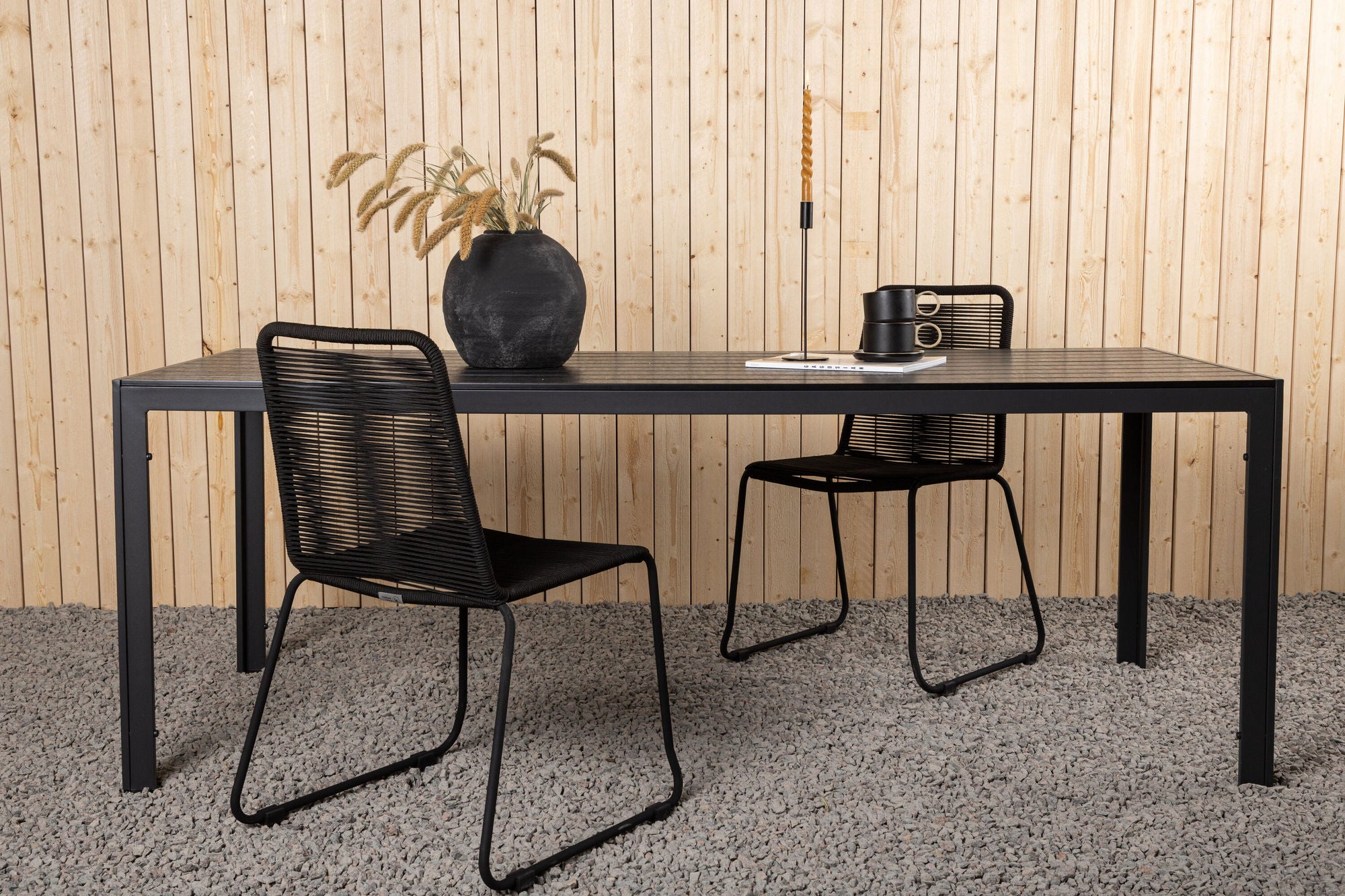 Venture Home Break bord 205*90 - Black/Black