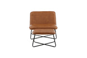 Venture Home X-Lounge stol - Brown PU