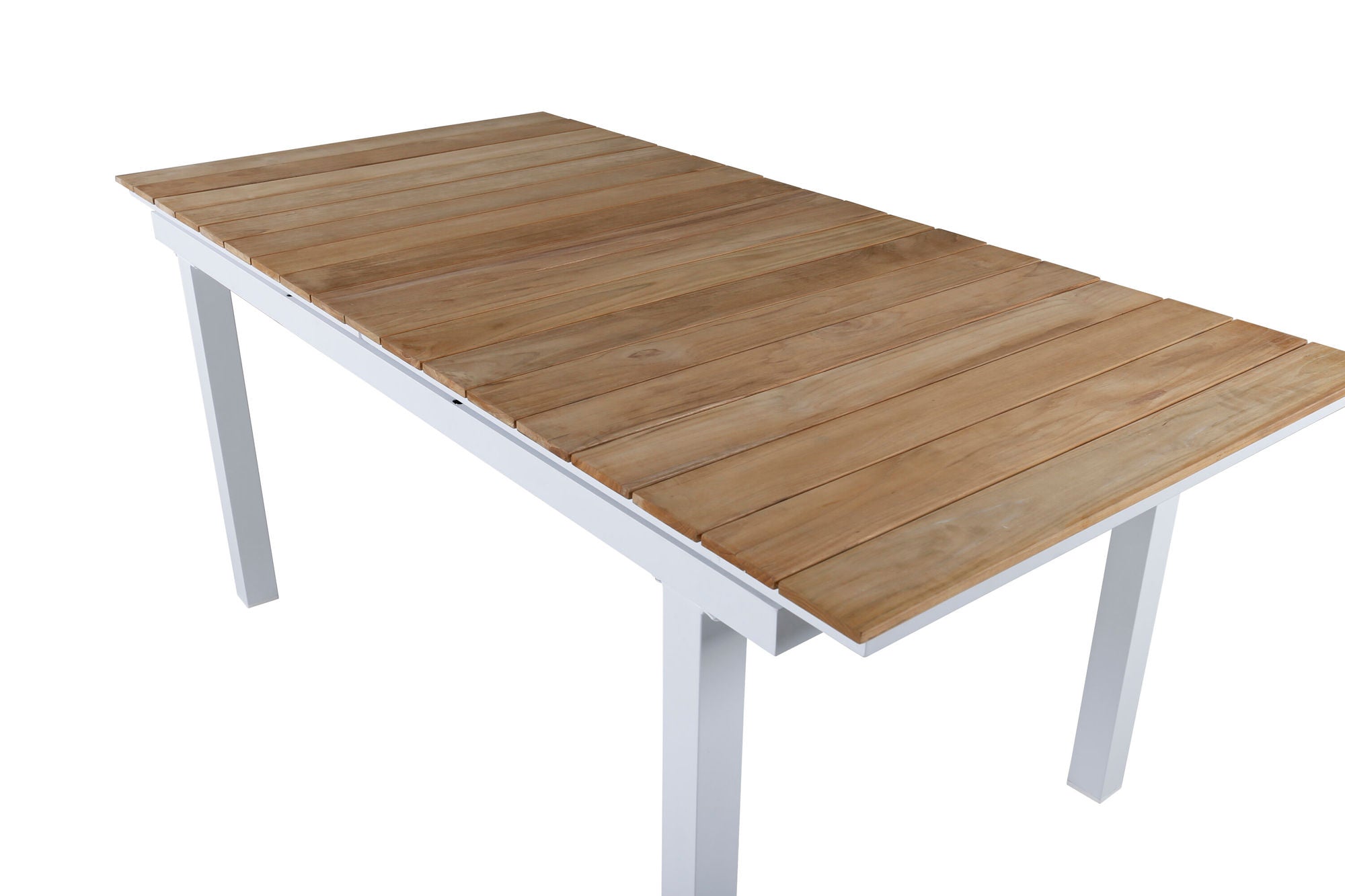 Venture Home Mexico bord 180/240 - White/Teak
