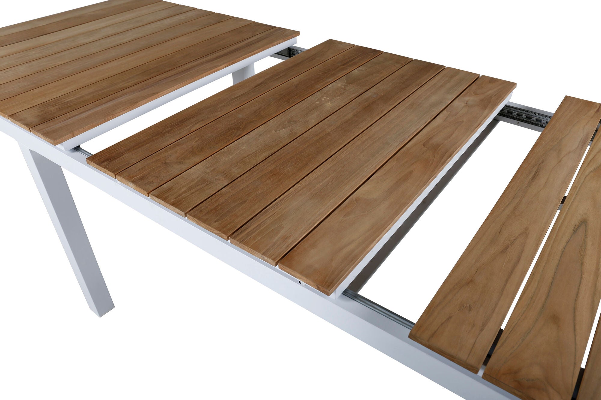 Venture Home Mexico bord 180/240 - White/Teak