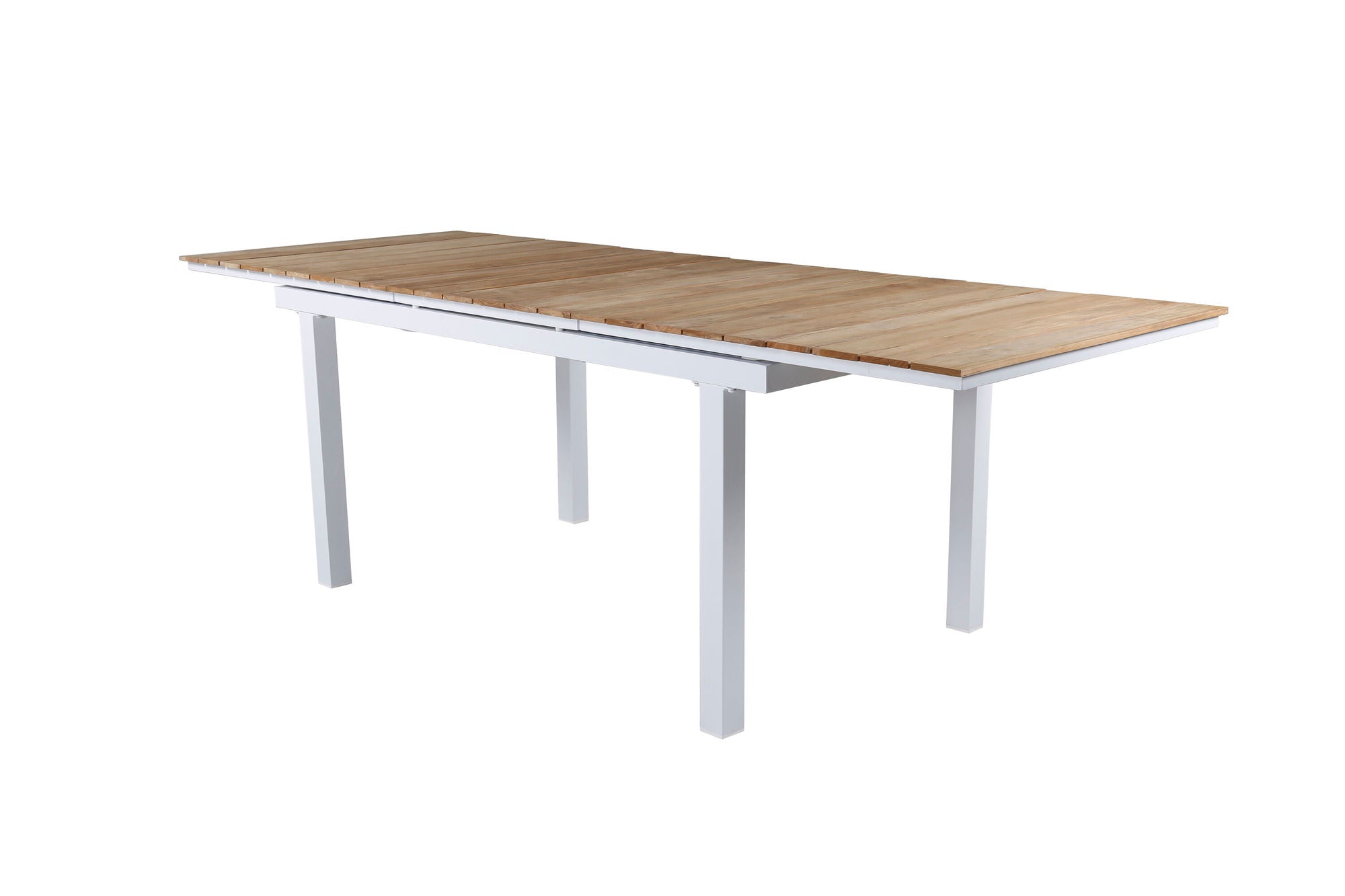 Venture Home Mexico bord 180/240 - White/Teak