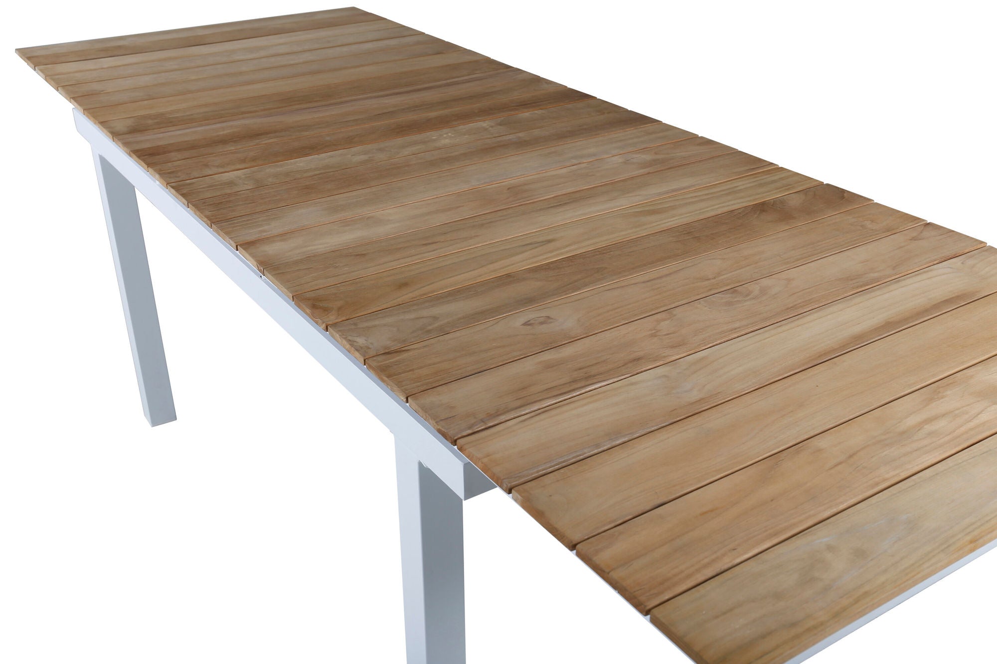 Venture Home Mexico bord 180/240 - White/Teak