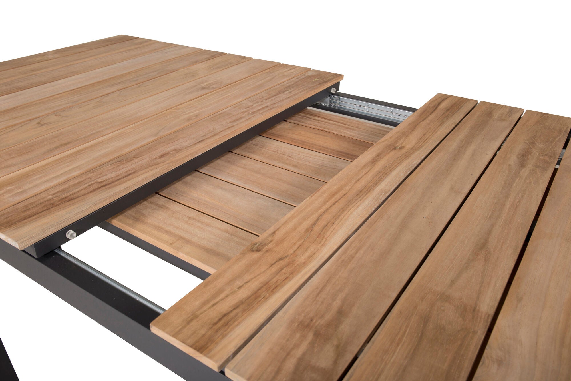 Venture Home Mexico bord 180/240 - Black/Teak