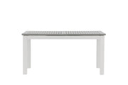 Venture Home Albany bord - 152/210 - White/Grey