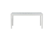 Venture Home Marbella bord 160/240 - White/White