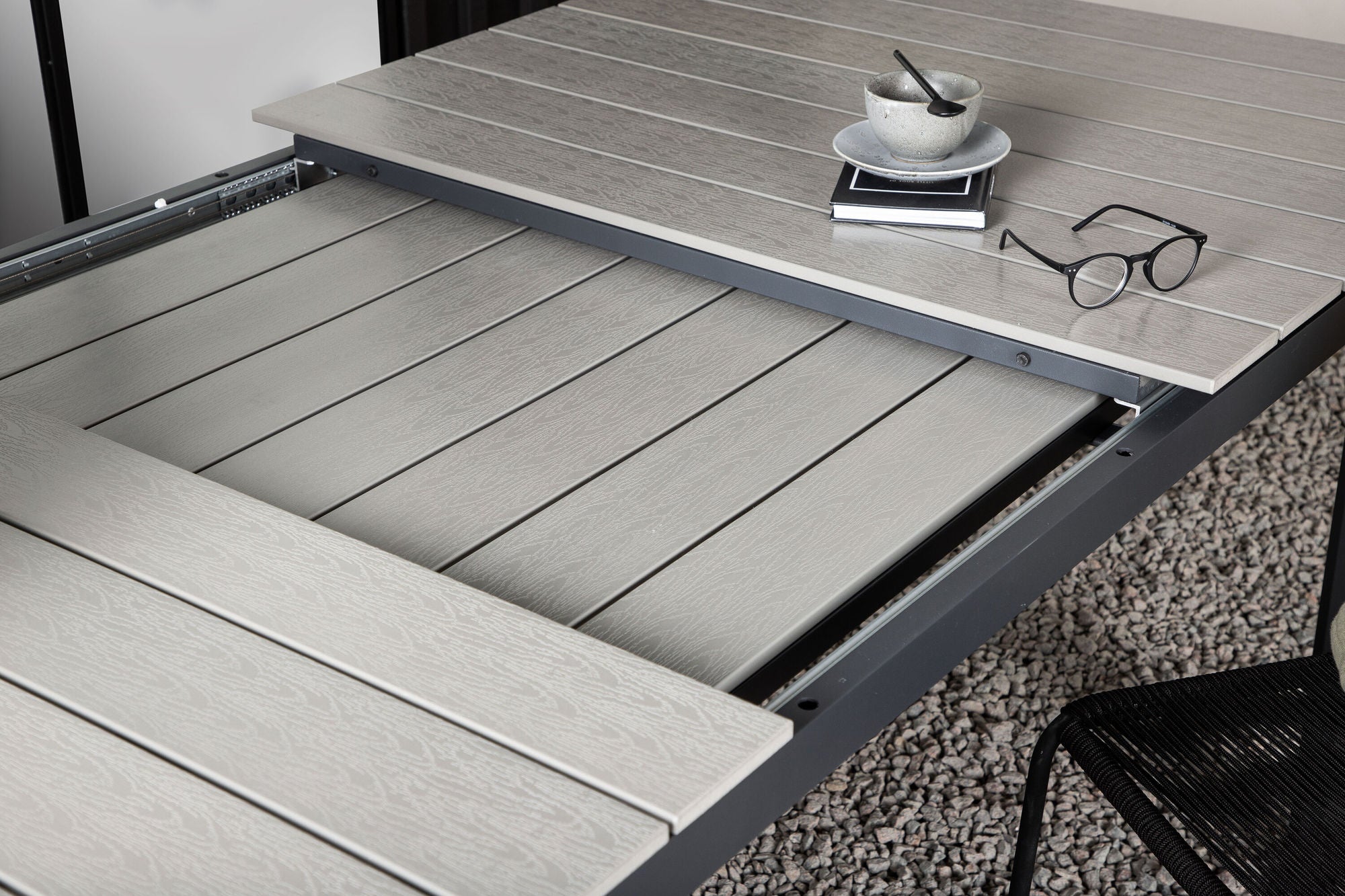 Venture Home Levels bord 160/240 - Black/Grey
