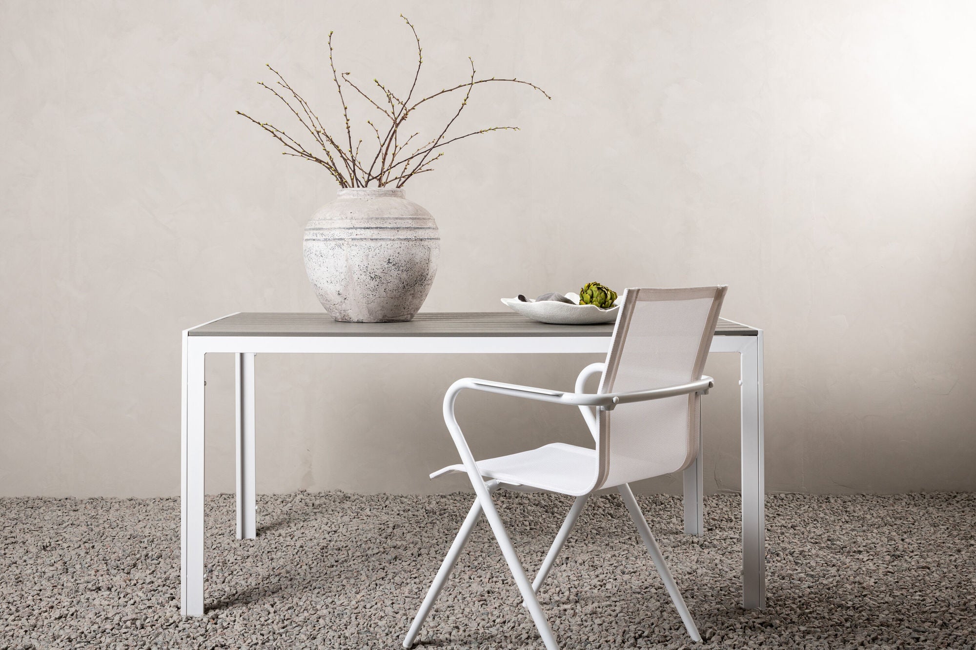 Venture Home Breakbord150*90-White/Grey