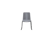 Venture Home Lindos Stacking stol 2-pack - Black Alu / Grey Rope