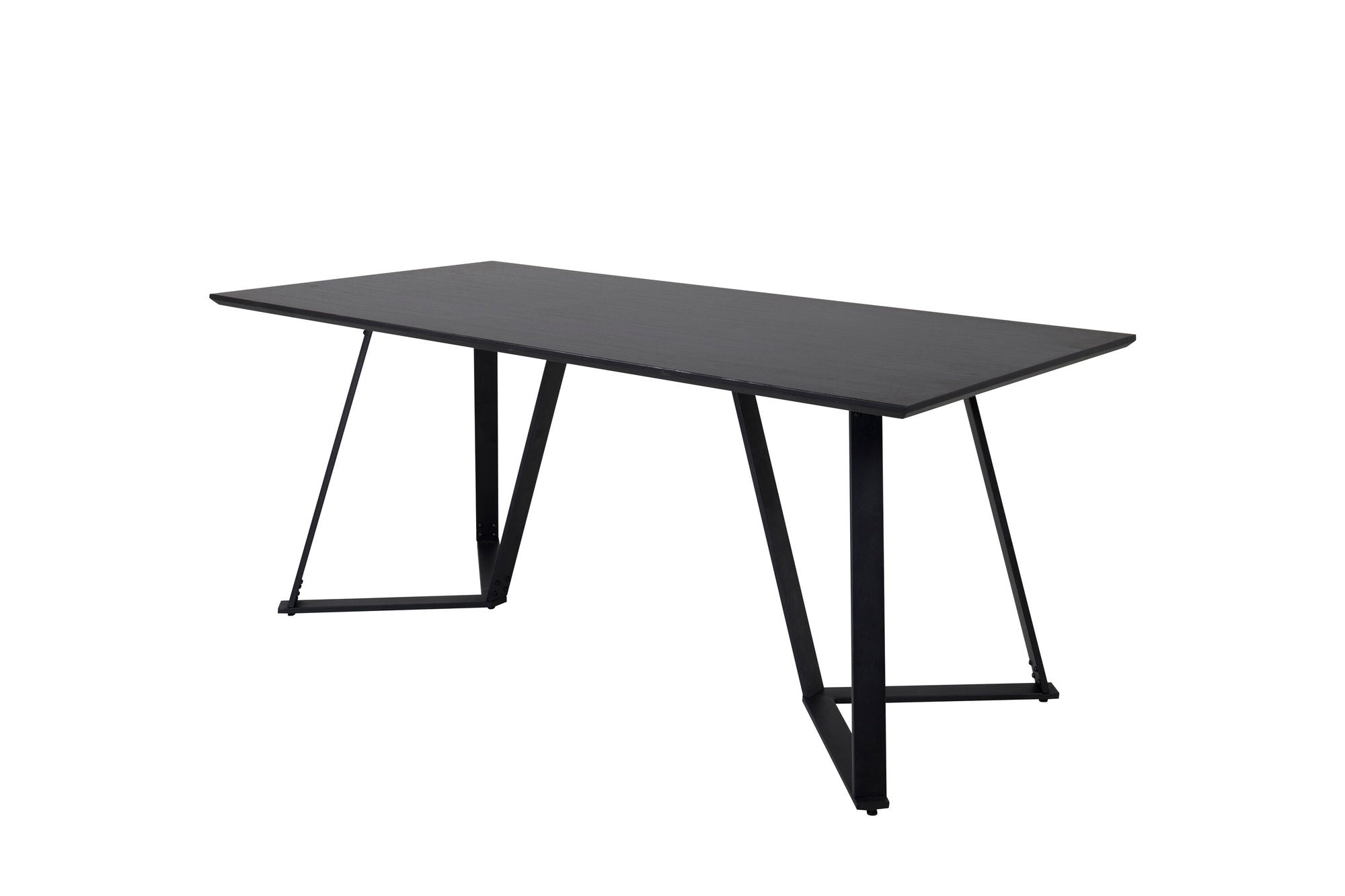 Venture Home Marina spisebord - Black top / Black Legs