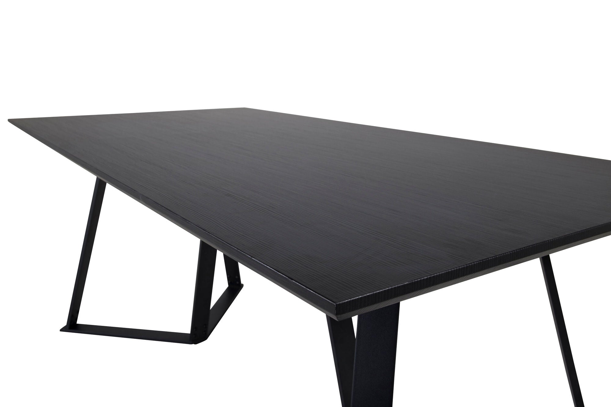 Venture Home Marina spisebord - Black top / Black Legs