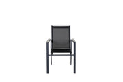 Venture Home Parma stol 2-pack - Black/Grey