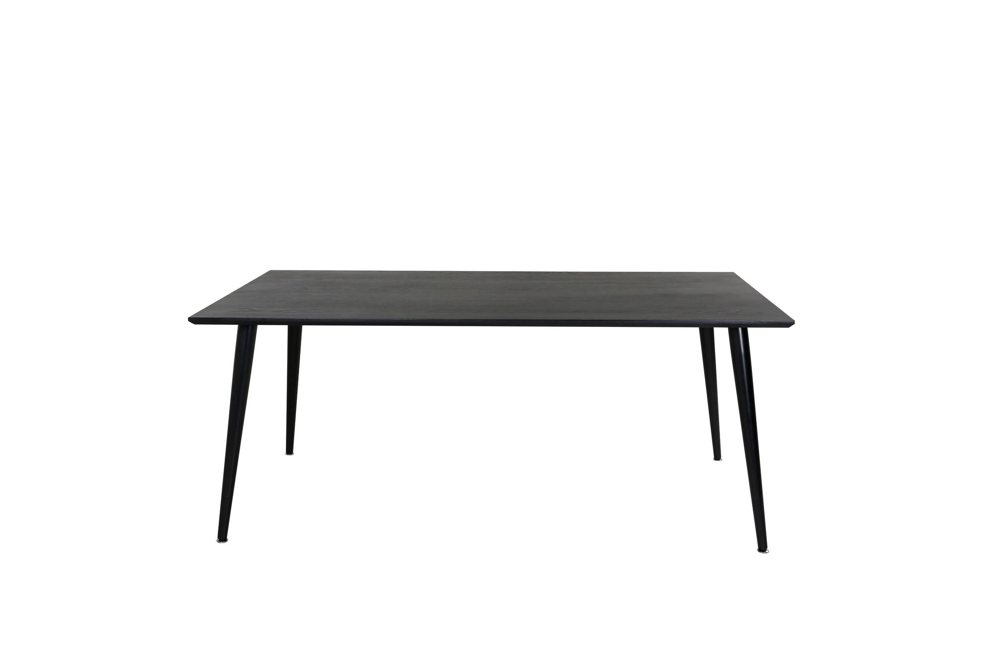Venture Home Dipp spisebord - 180*90cm - Black Veneer / all black legs
