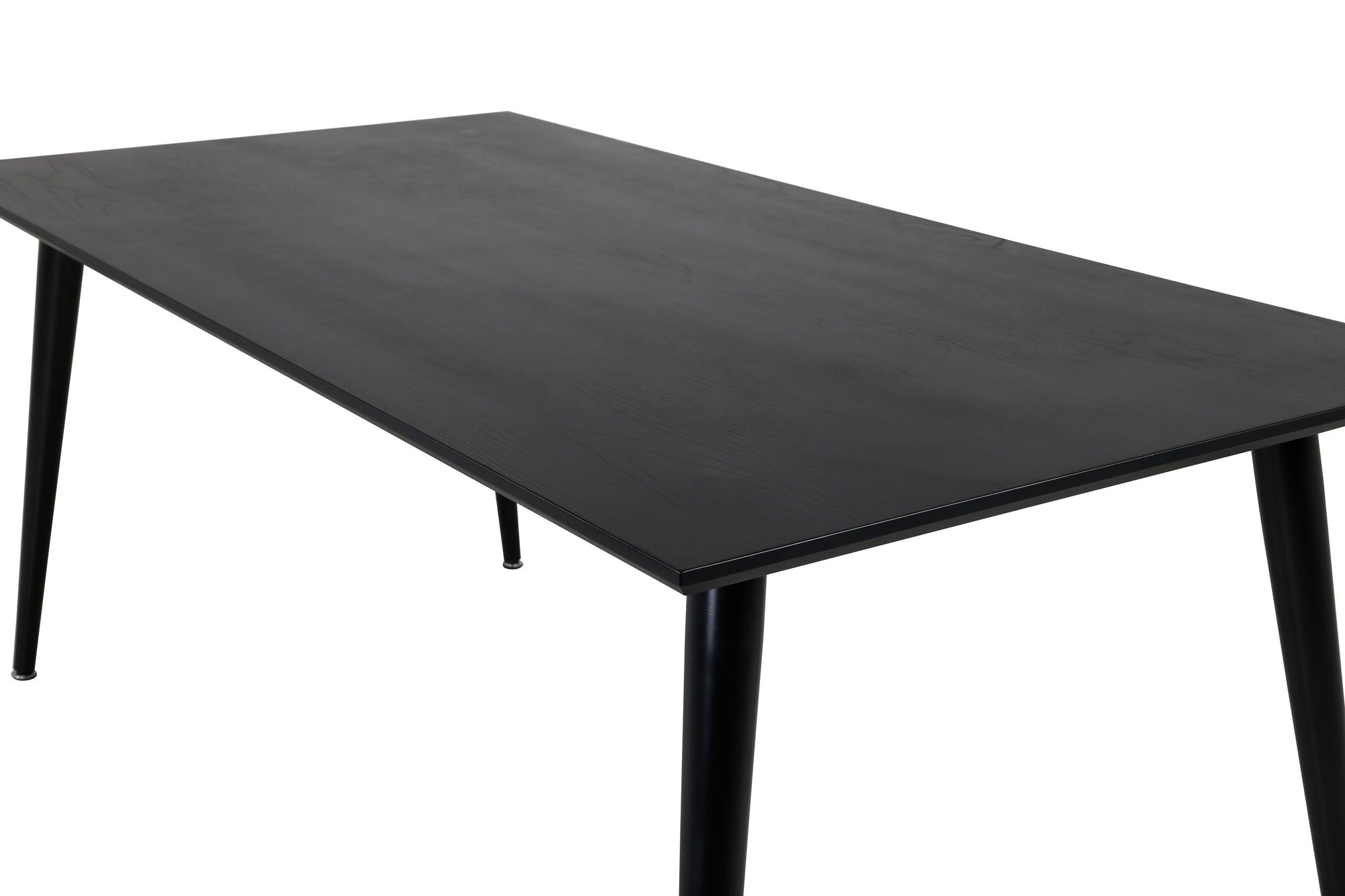 Venture Home Dipp spisebord - 180*90cm - Black Veneer / all black legs