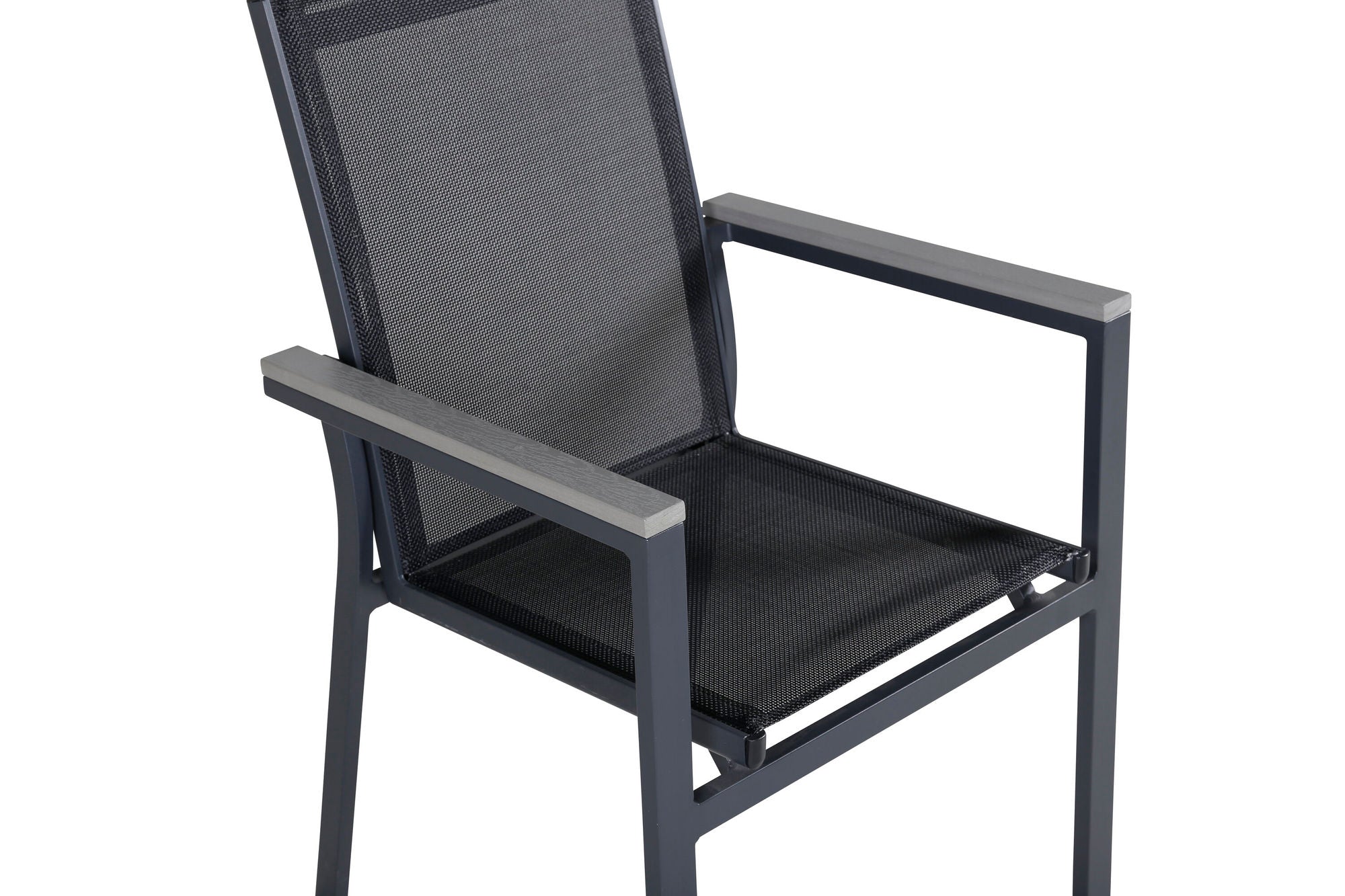 Venture Home Parma stol 2-pack - Black/Grey