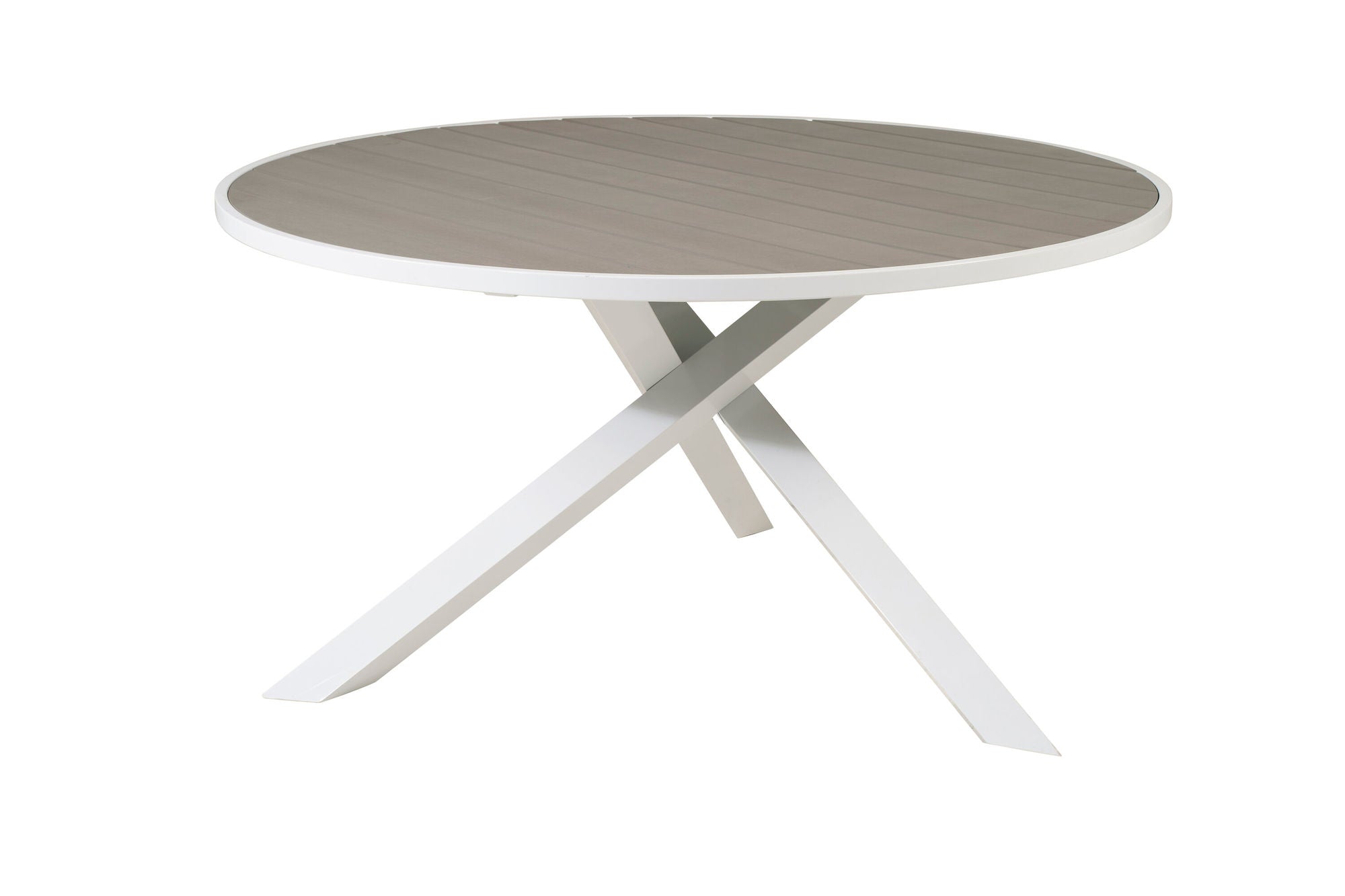 Venture Home Parma bord ø 140 - White/Grey