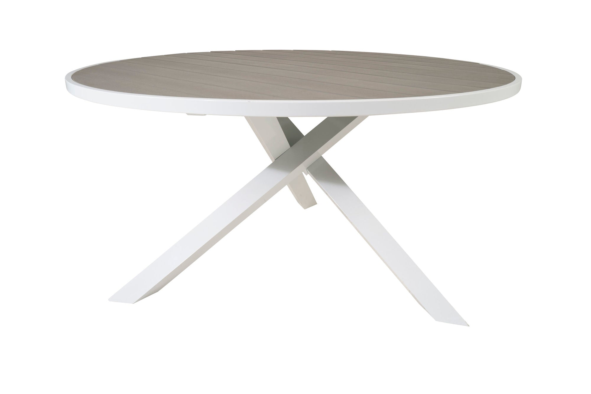 Venture Home Parma bord ø 140 - White/Grey