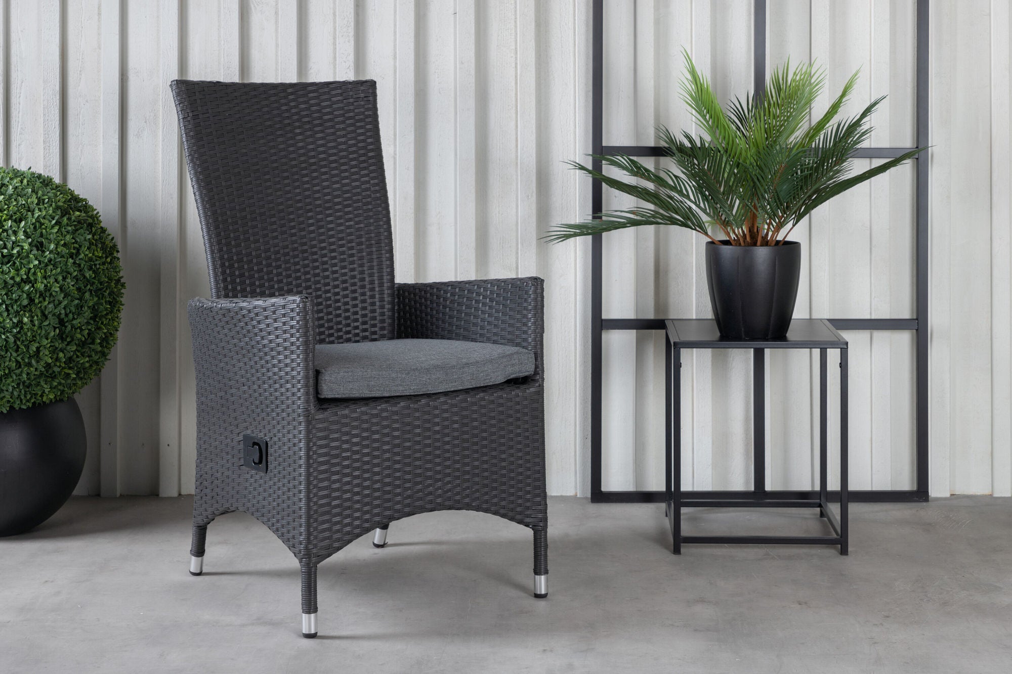 Venture Home Padova stol (Recliner) 2-pack - Black/Grey