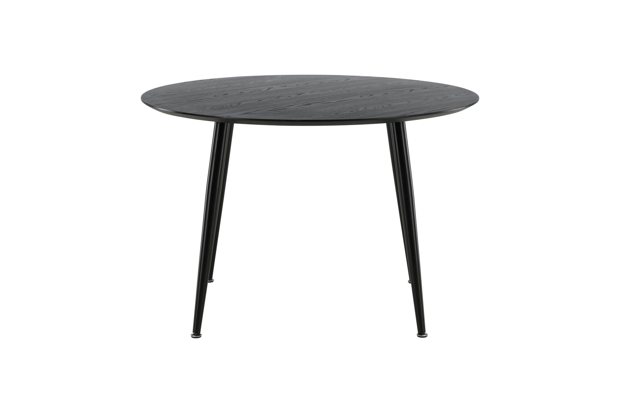 Venture Home Dipp spisebord - 115cm - Black Veneer / All black legs