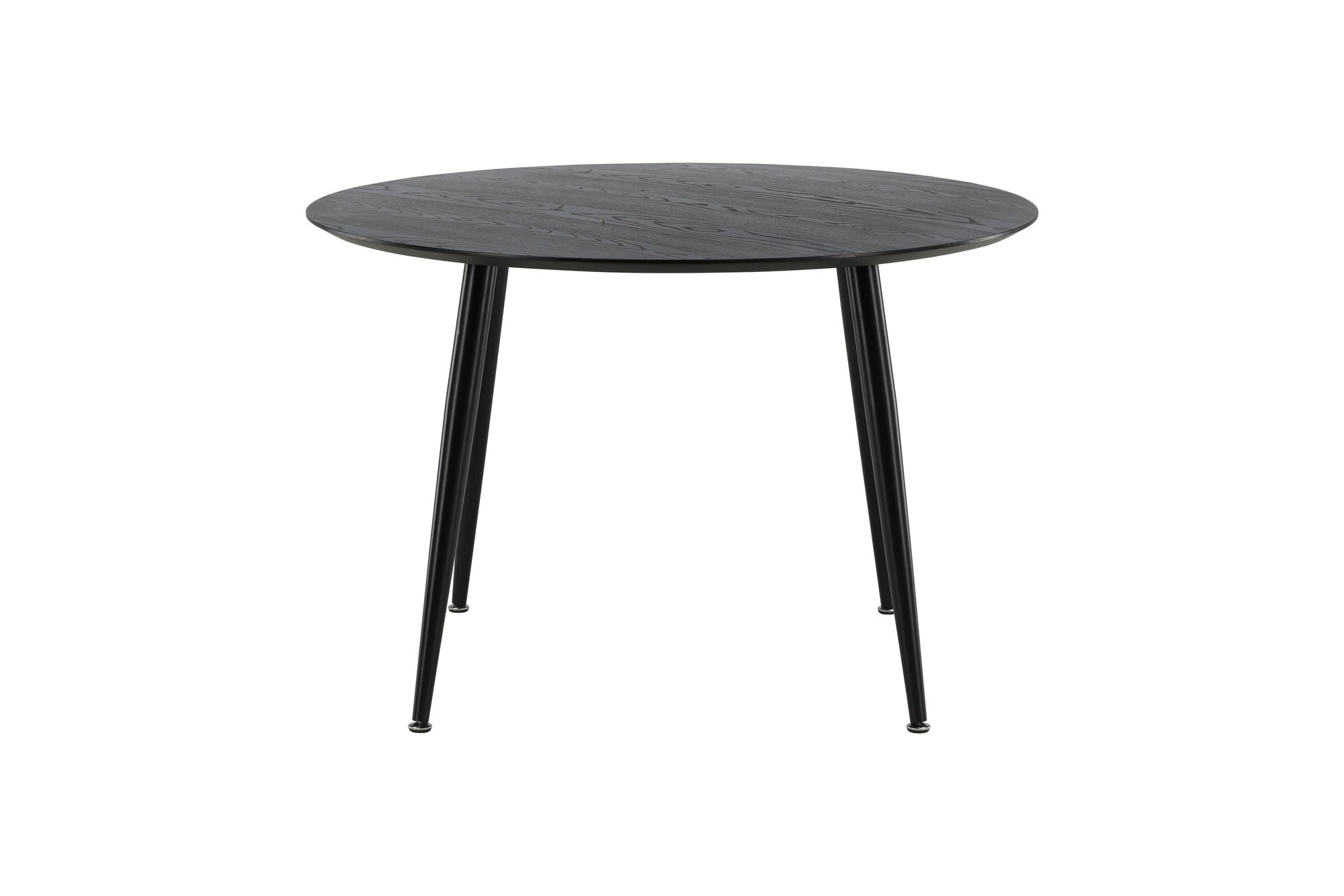 Venture Home Dipp spisebord - 115cm - Black Veneer / All black legs
