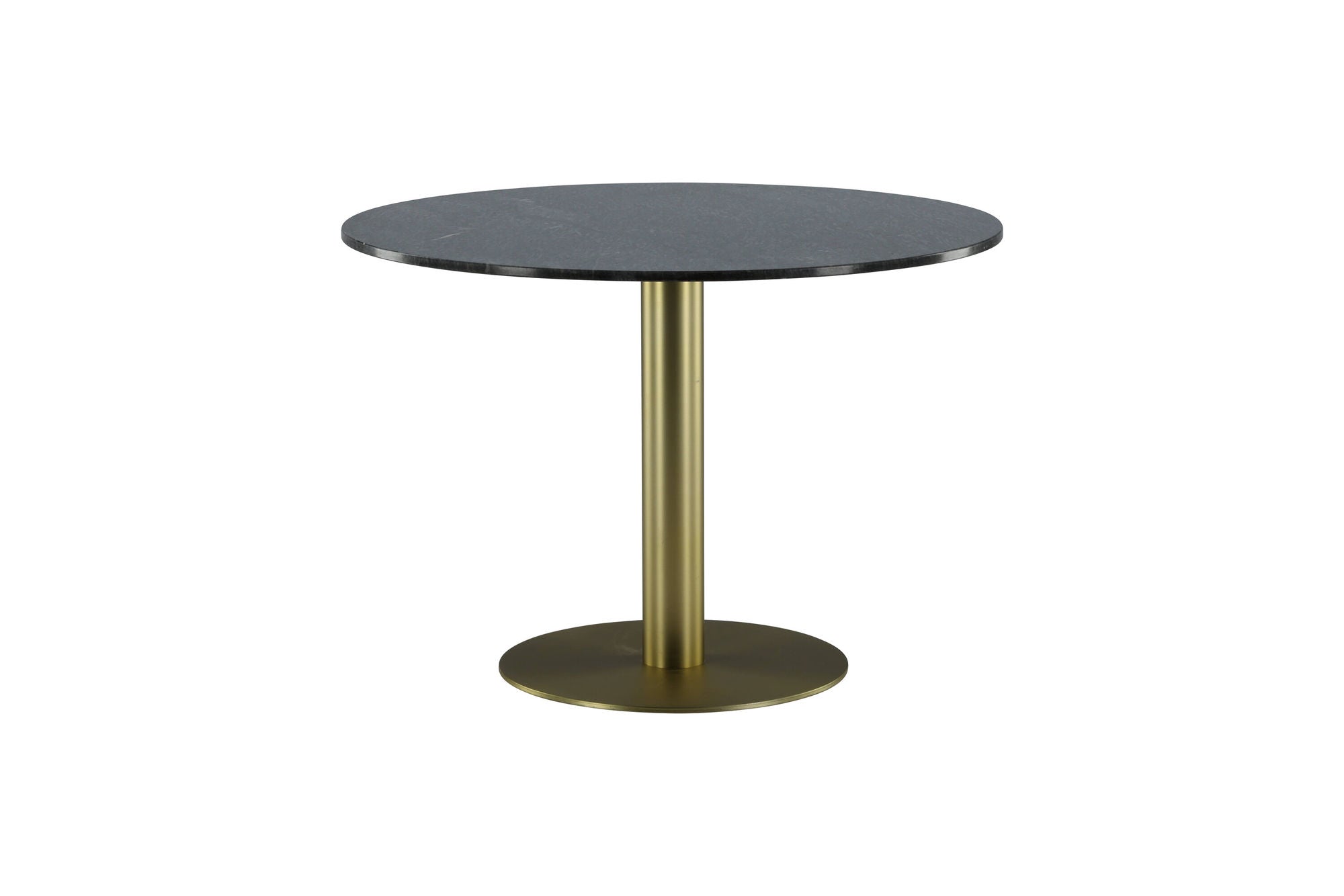 Venture Home Estelle spisebord round 106cm Grey Marble / Brass