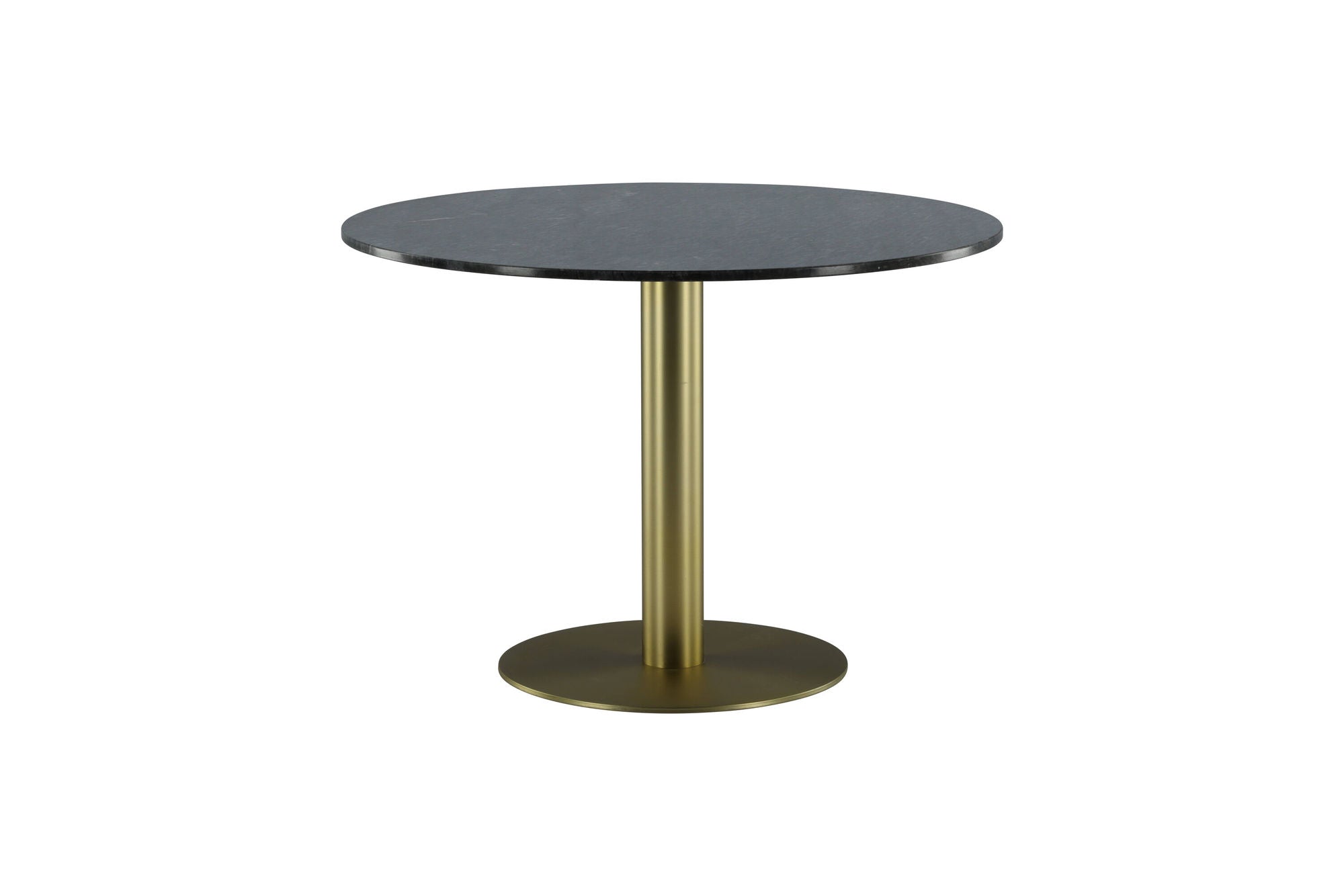 Venture Home Estelle spisebord round 106cm Grey Marble / Brass